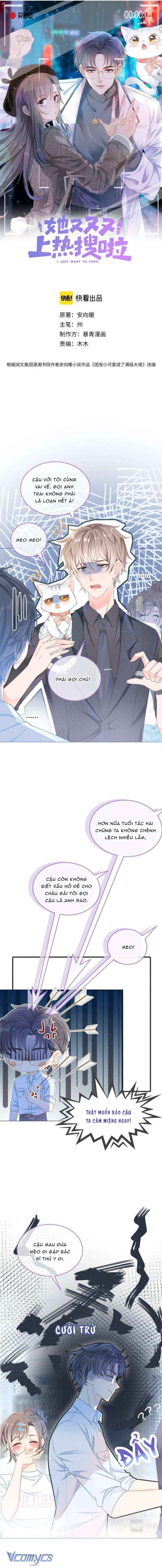 Cô Ấy Lại Lên Hotsearch Rồi! Chap 9 - Trang 2