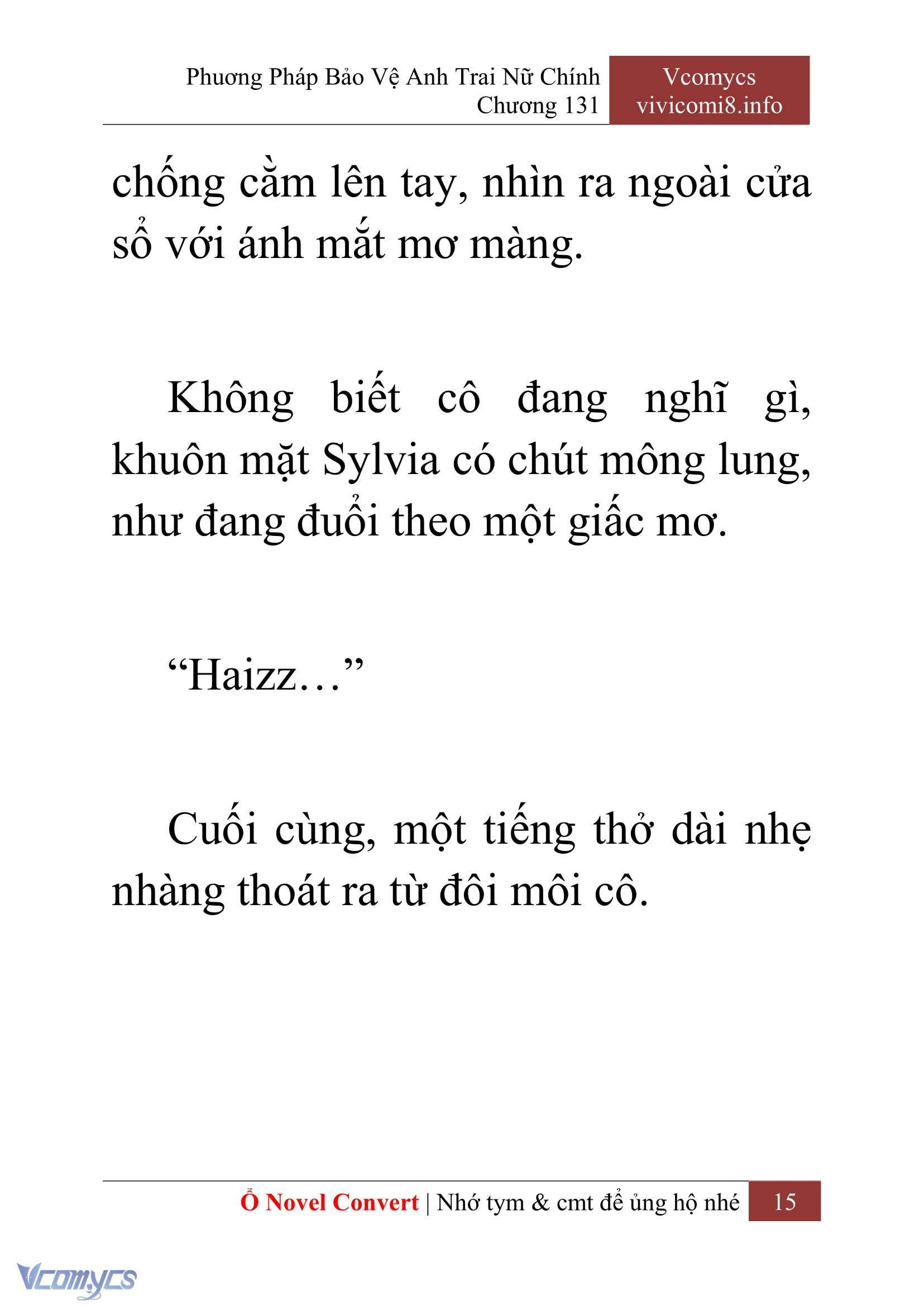 [Novel] Phương Pháp Bảo Vệ Anh Trai Nữ Chính Chap 131 - Trang 2