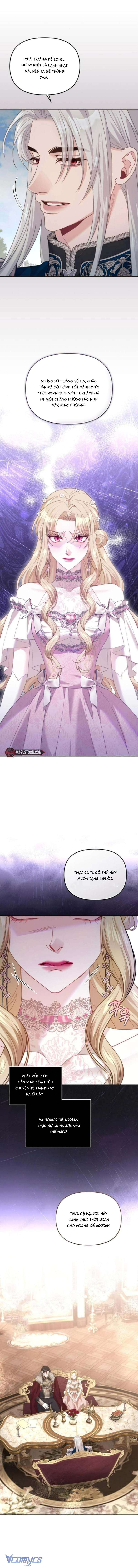 Tôi Đã Trải Qua Đêm Đầu Tiên Dù Chỉ Là Hoàng Hậu Thay Thế Chap 42 - Trang 2