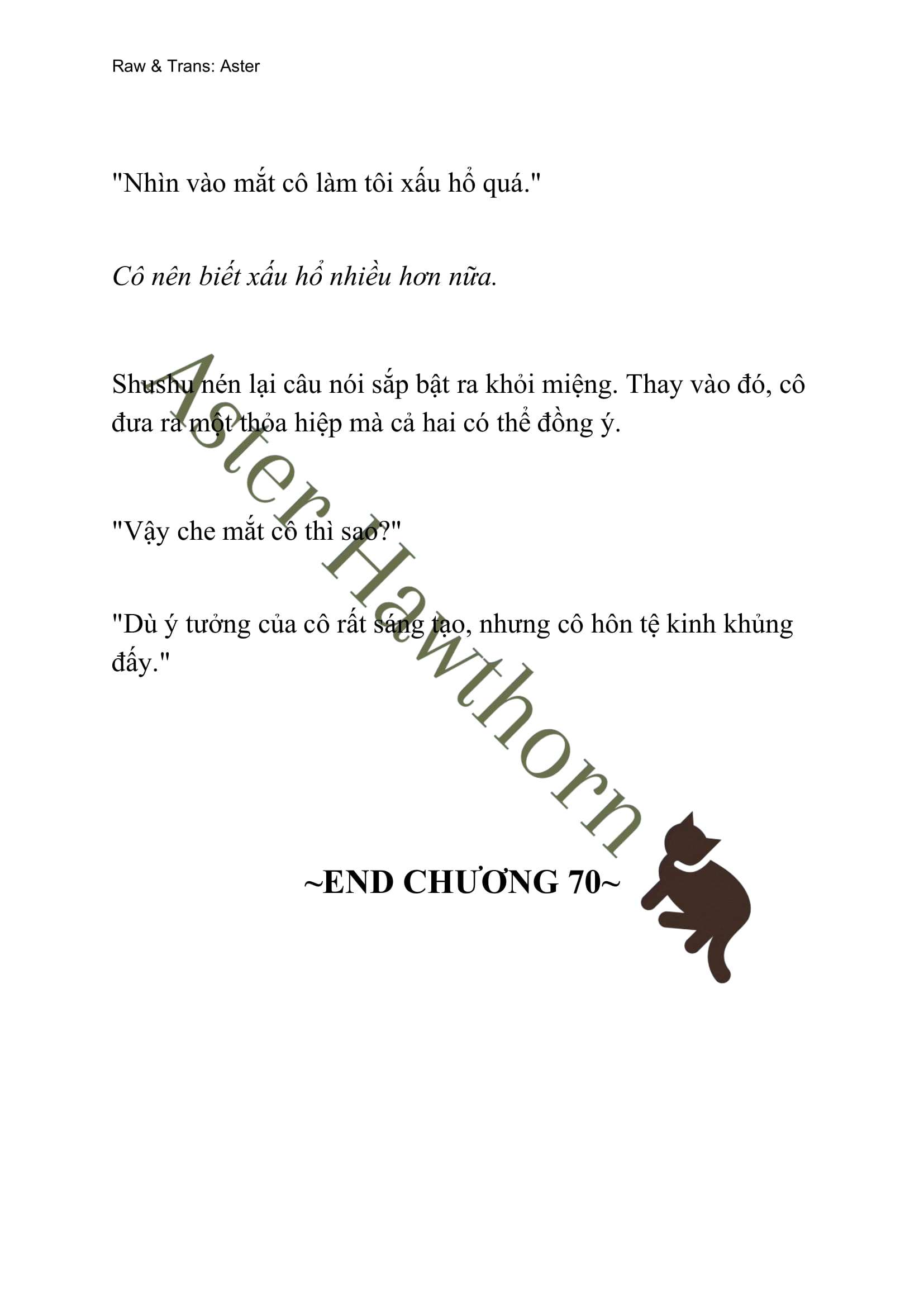 [NOVEL] Tình Yêu Chốn Ngục Tù Chap 70 - Trang 2