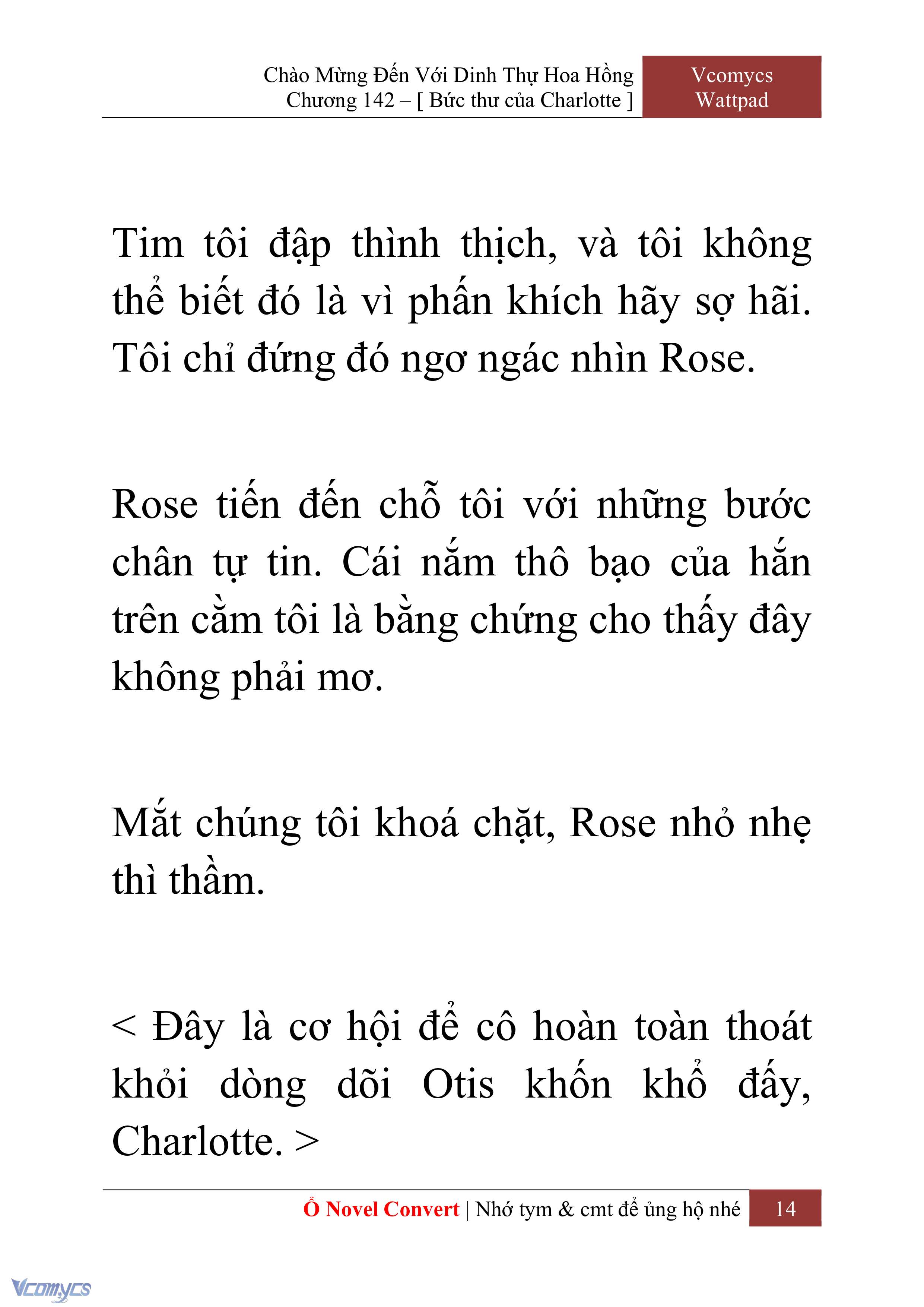 [Novel] Chào Mừng Đến Với Dinh Thự Hoa Hồng Chap 142 - Trang 2