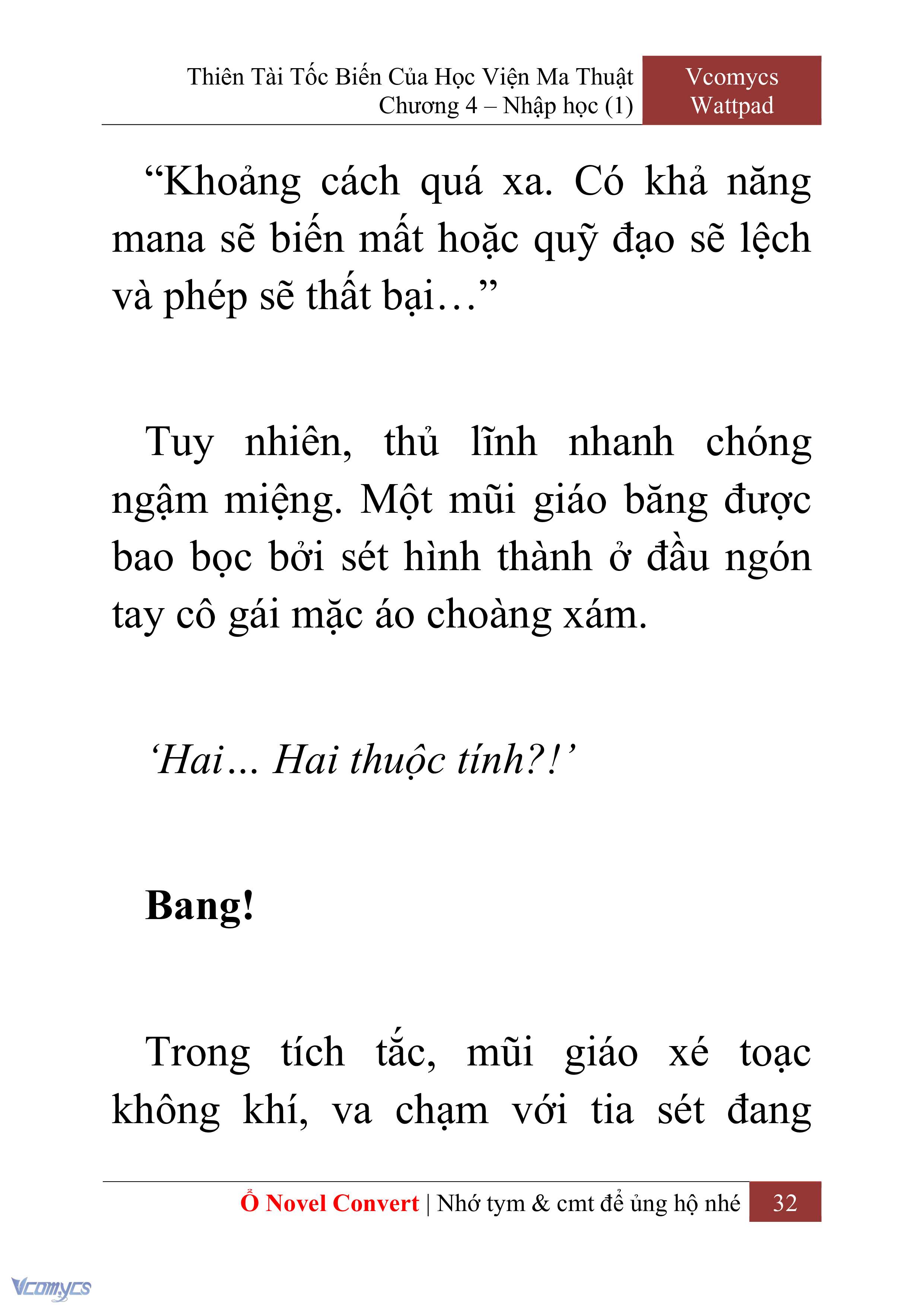 [Novel] Thiên Tài Tốc Biến Của Học Viện Ma Thuật Chap 4 - Trang 2