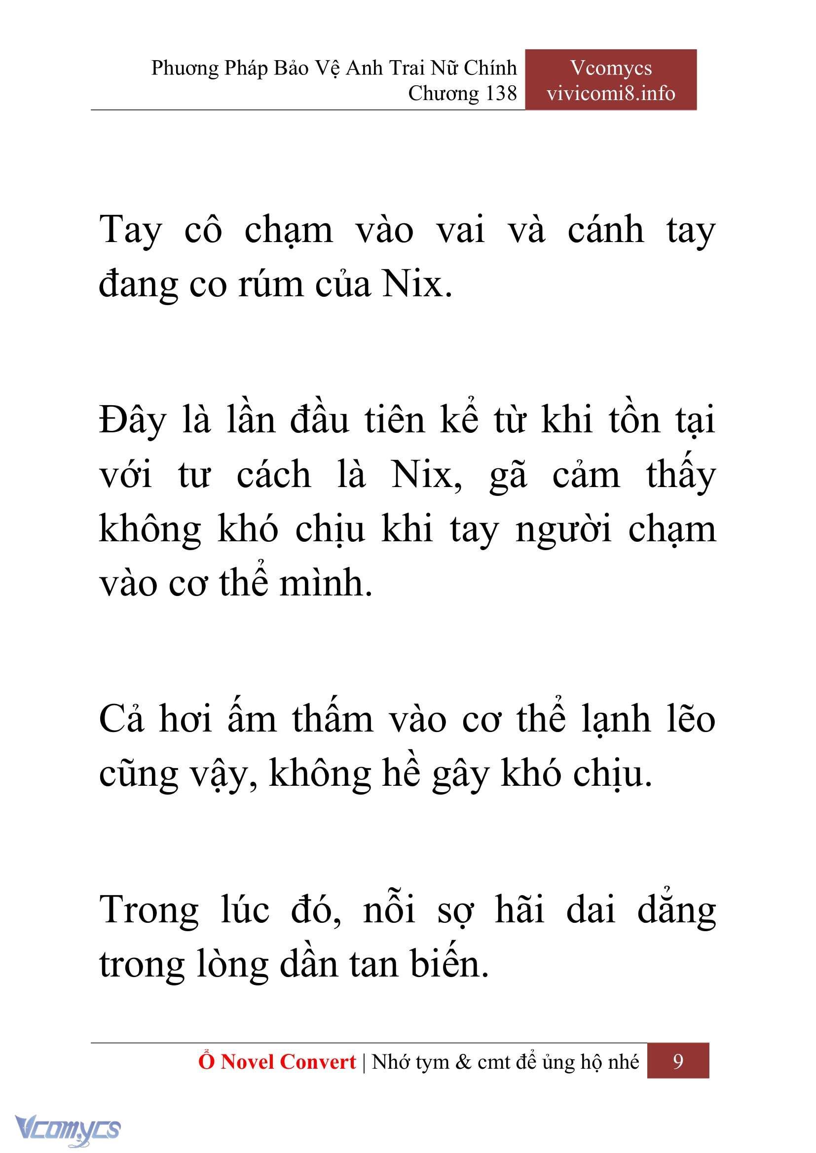 [Novel] Phương Pháp Bảo Vệ Anh Trai Nữ Chính Chap 138 - Trang 2