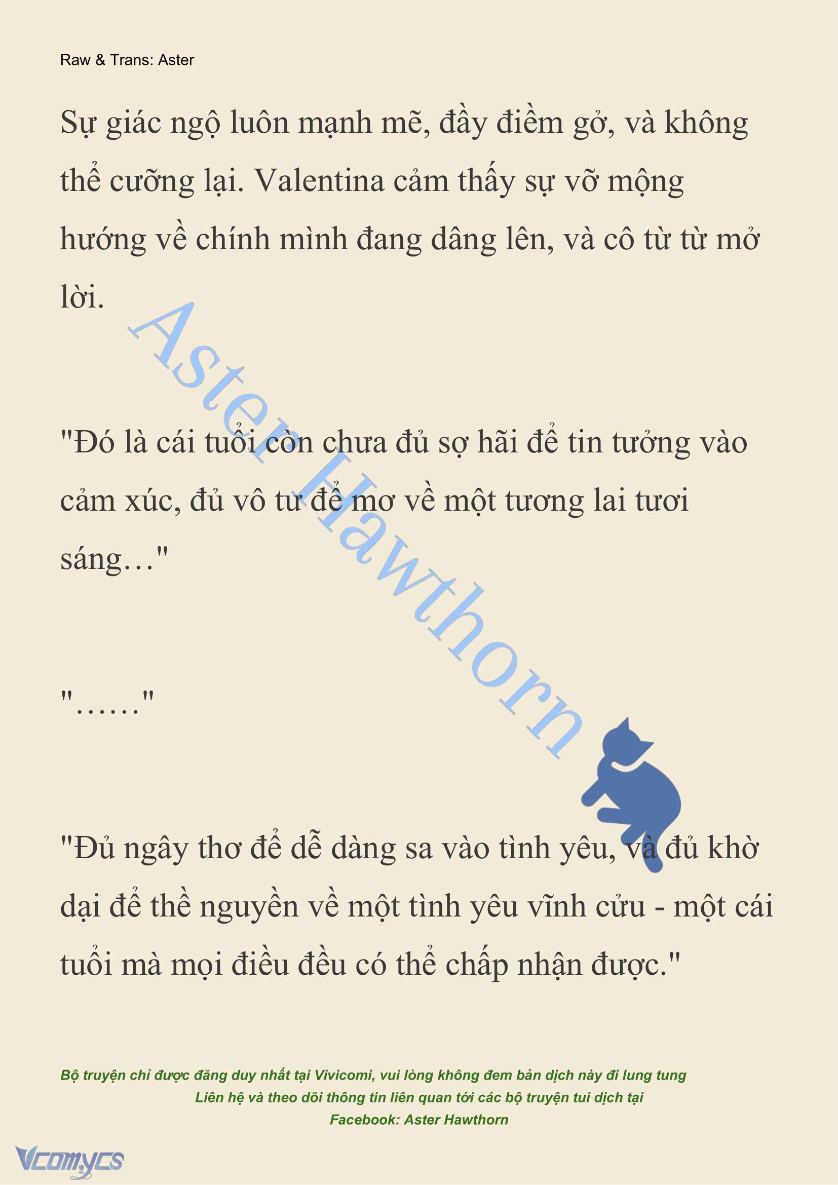 [NOVEL] Thiên Đường Của Valentina Chap 15 - Trang 2