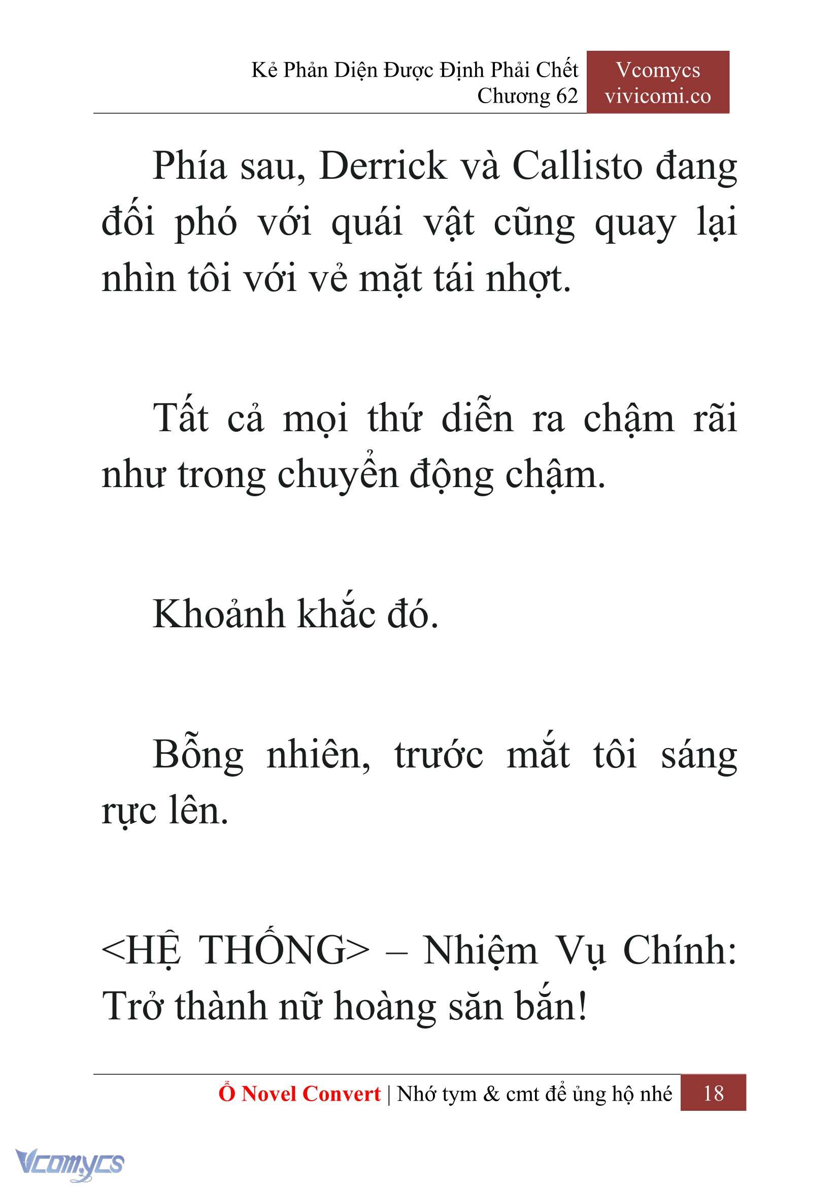[Novel] Kẻ Phản Diện Được Định Phải Chết Chap 62 - Next Chap 63