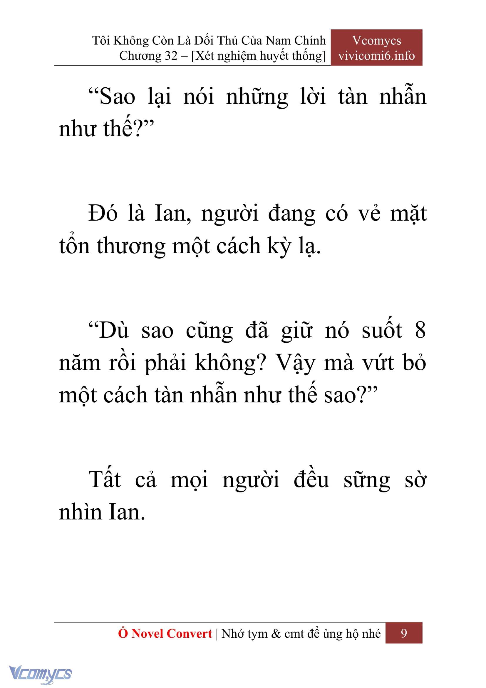 [Novel] Tôi Không Còn Là Đối Thủ Của Nam Chính Chap 32 - Trang 2