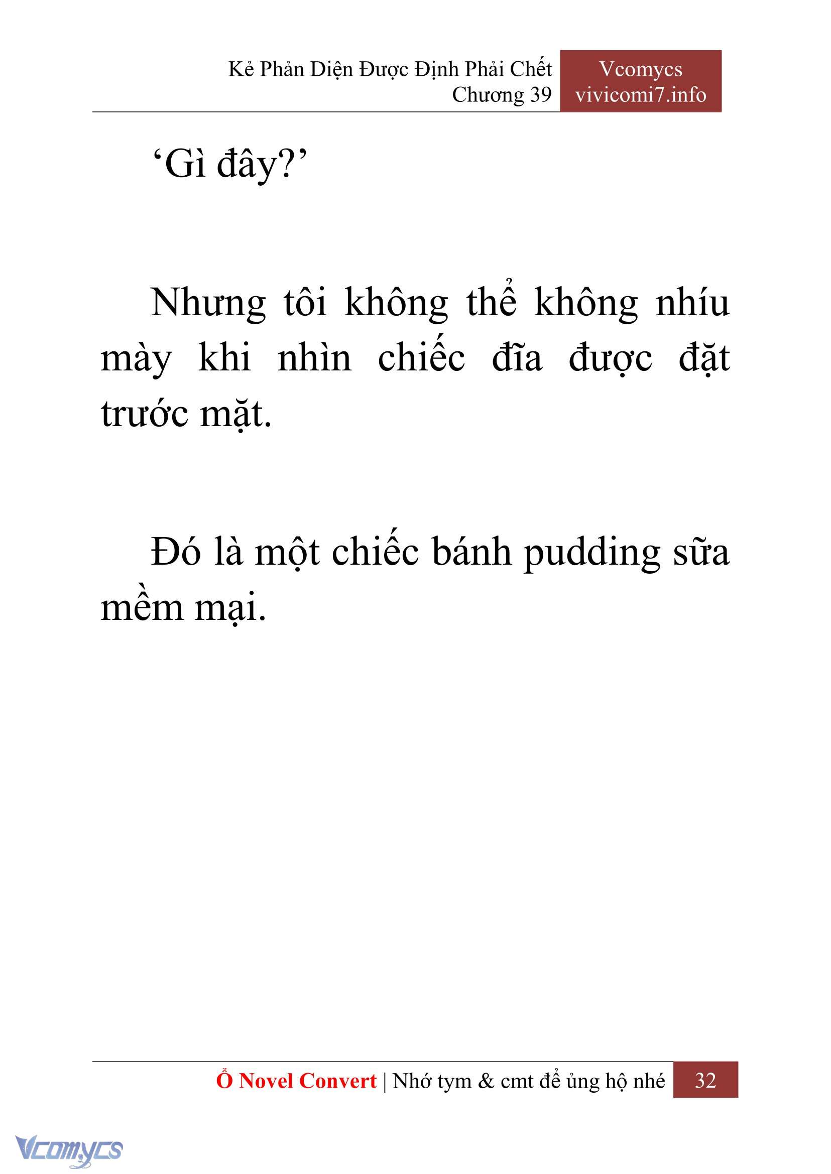 [Novel] Kẻ Phản Diện Được Định Phải Chết Chap 39 - Trang 2