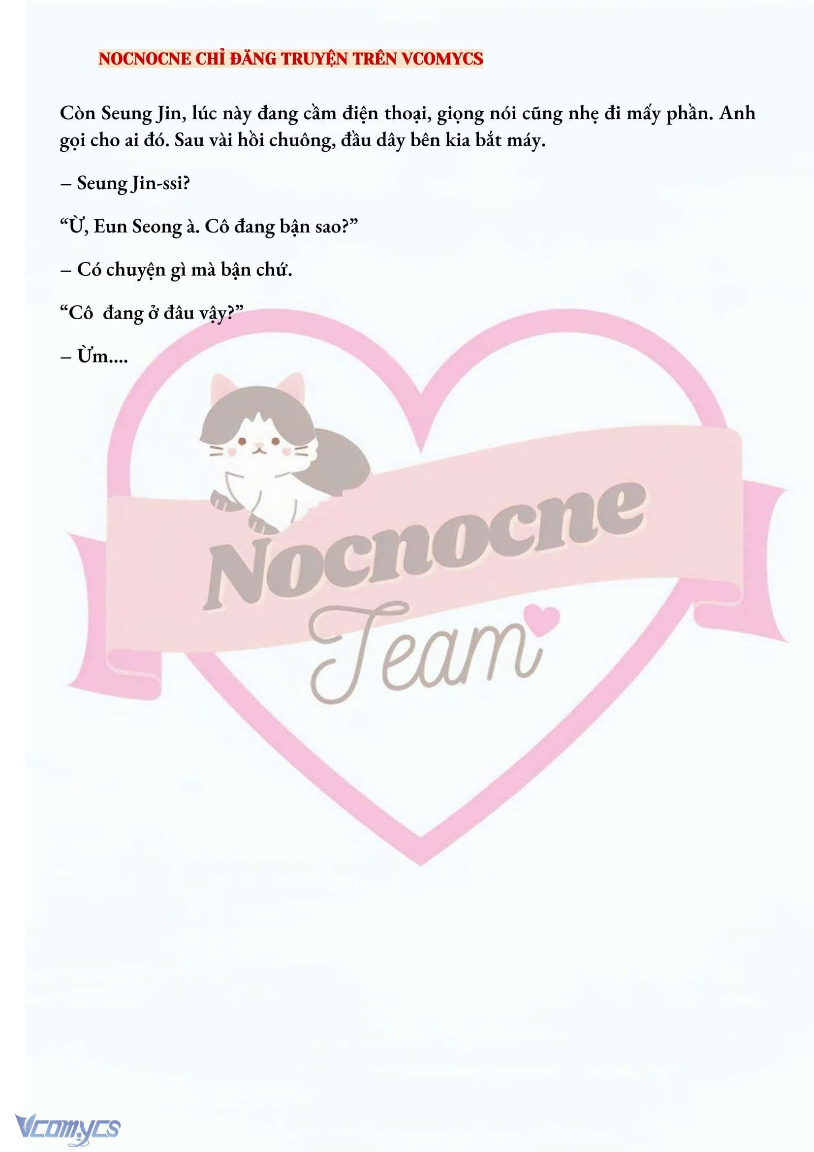 [NOVEL] CHÚNG TA KẾT THÚC VÀO MÙA THU Chap 18 - Next Chap 19