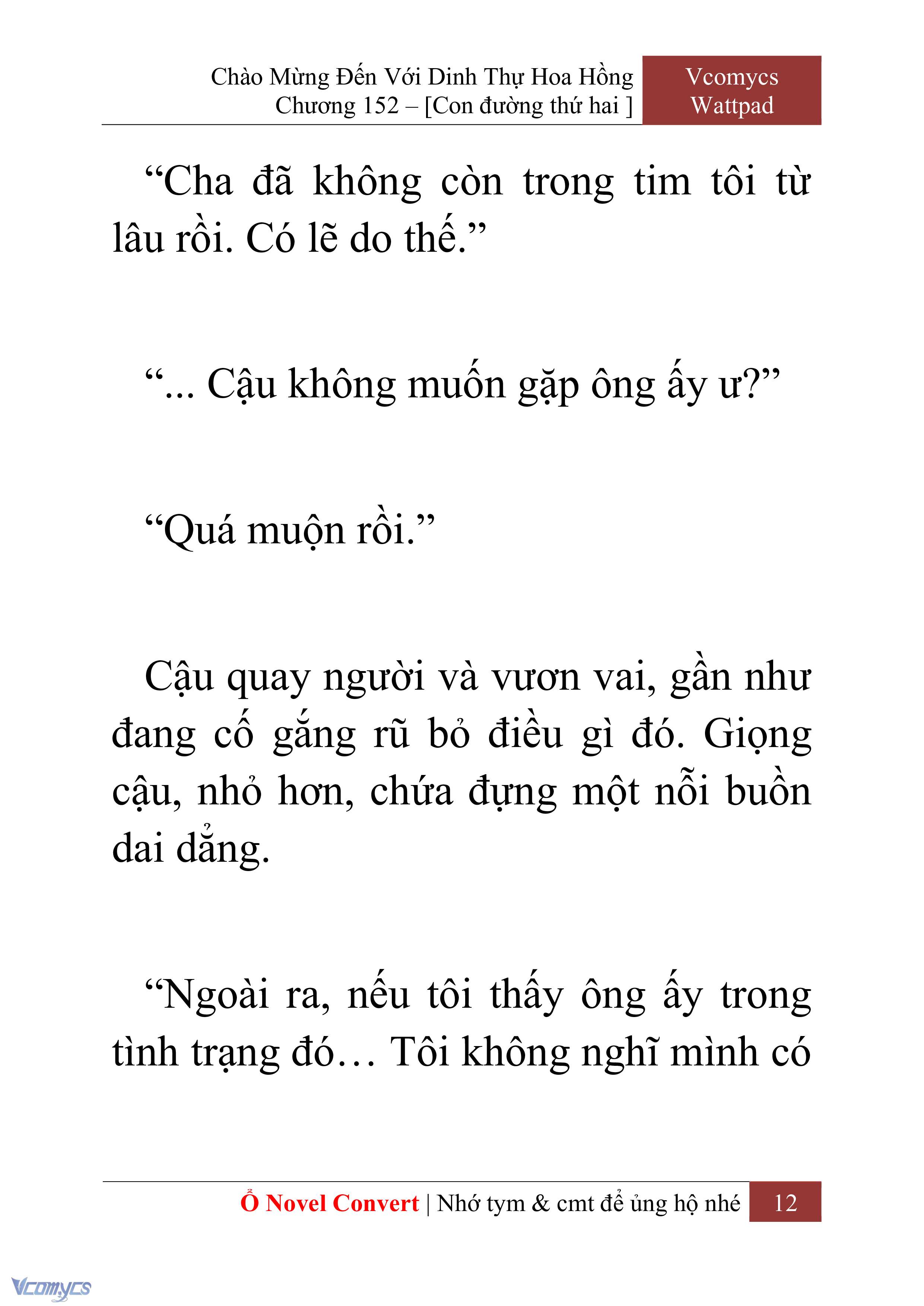 [Novel] Chào Mừng Đến Với Dinh Thự Hoa Hồng Chap 152 - Trang 2