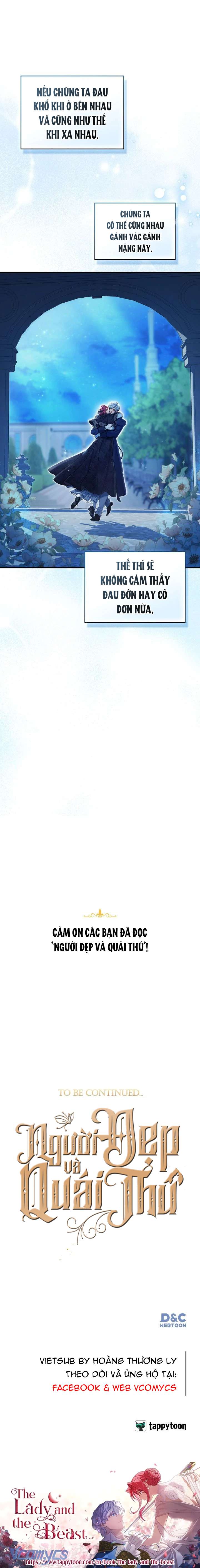 Người Đẹp Và Quái Thú Chap End - Trang 2