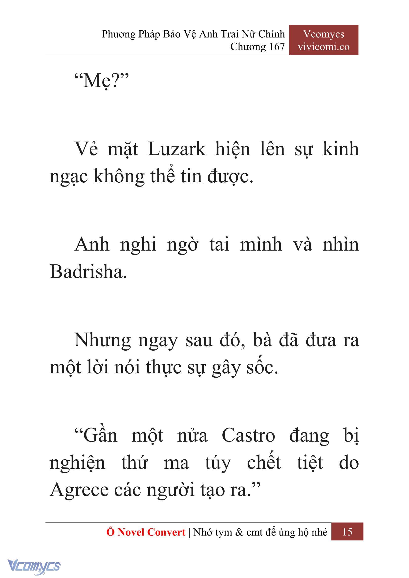 [Novel] Phương Pháp Bảo Vệ Anh Trai Nữ Chính Chap 167 - Trang 2