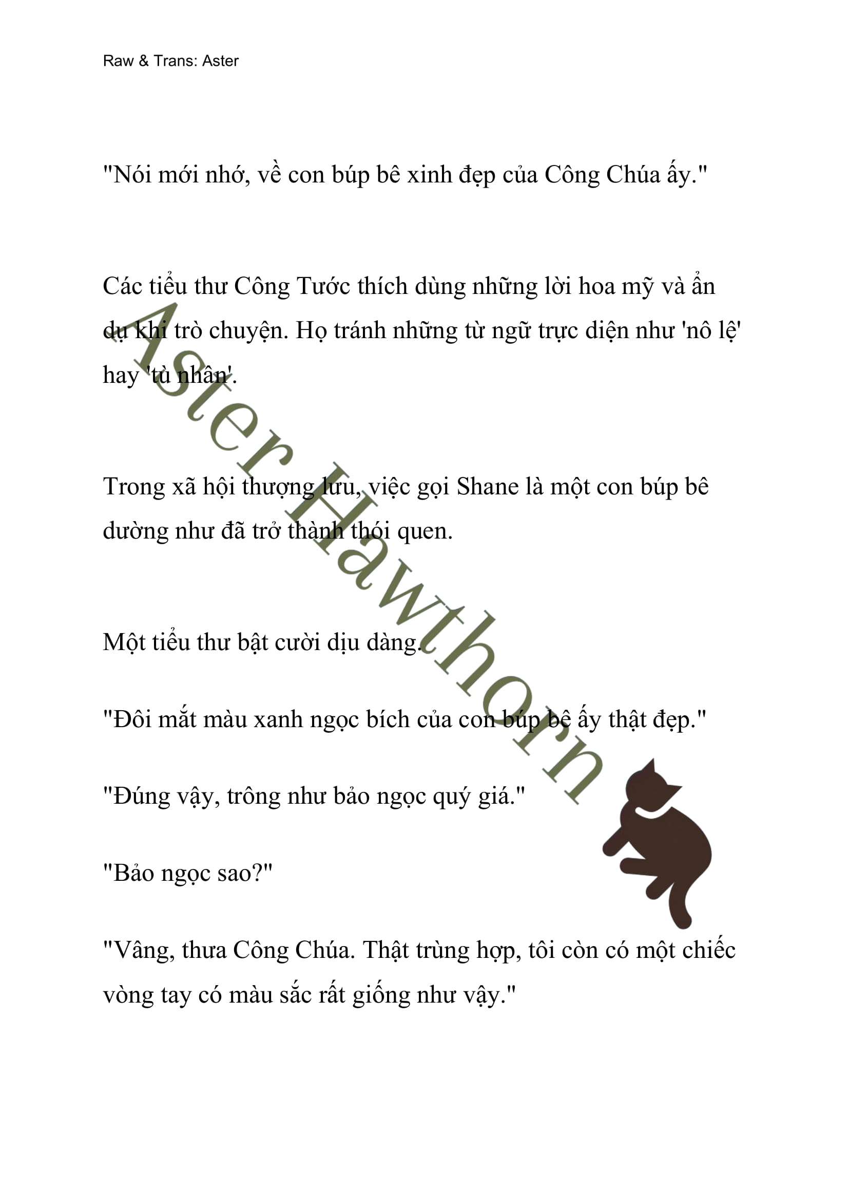 [NOVEL] Búp Bê Trong Phòng Ngủ Của Công Chúa Chap 46 - Trang 2