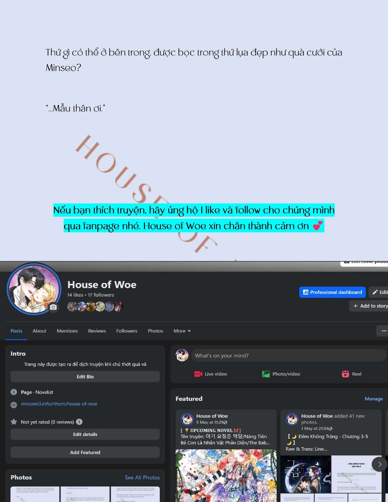 [NOVEL] ĐÊM KHÔNG TRĂNG Chap 10 - Trang 2