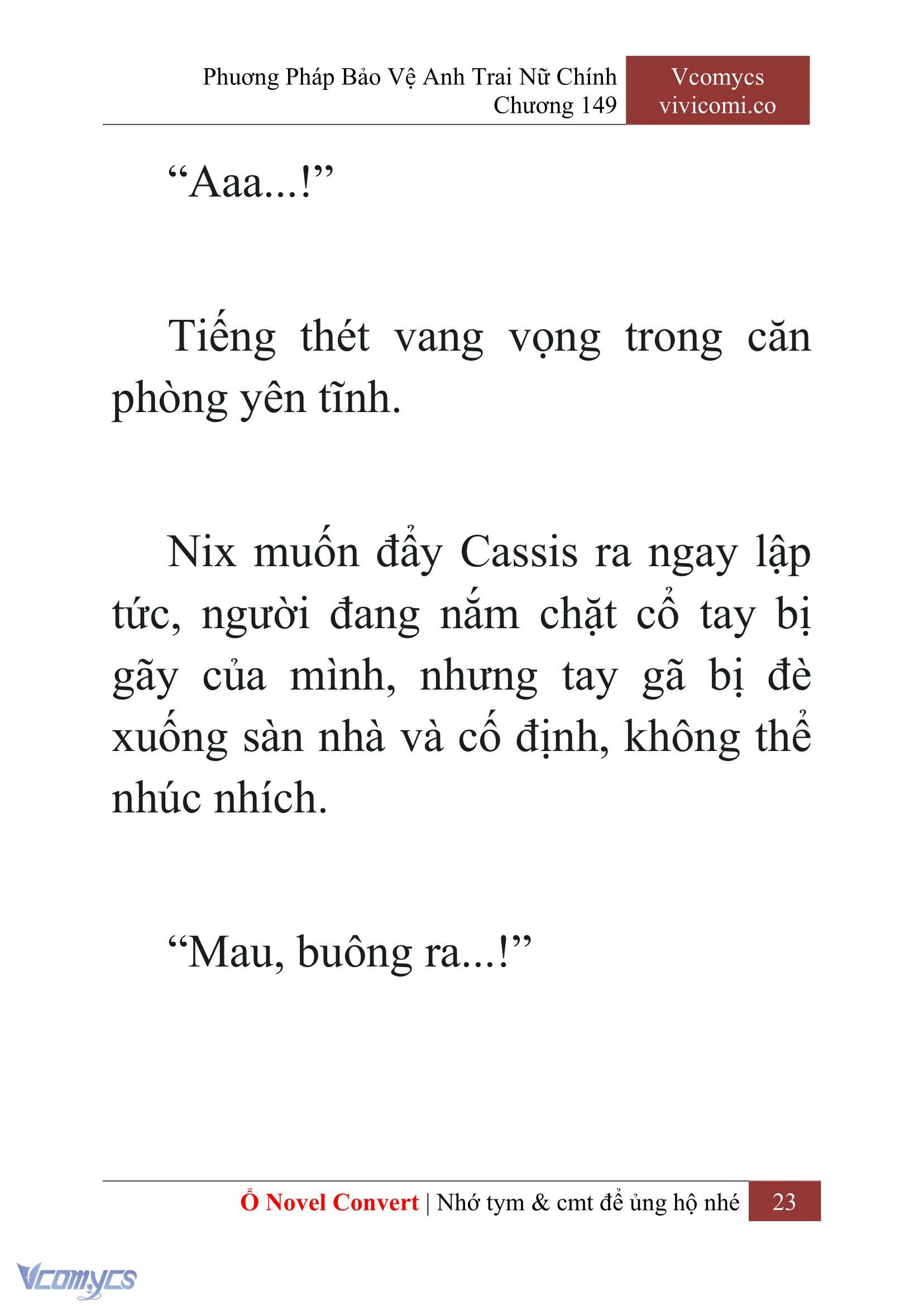 [Novel] Phương Pháp Bảo Vệ Anh Trai Nữ Chính Chap 149 - Next 