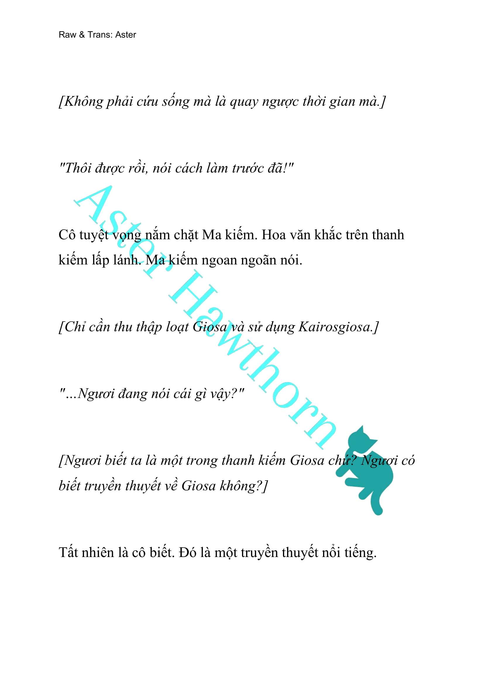 [NOVEL] Đóa Hoa Cầm Kiếm Chap 4 - Trang 2