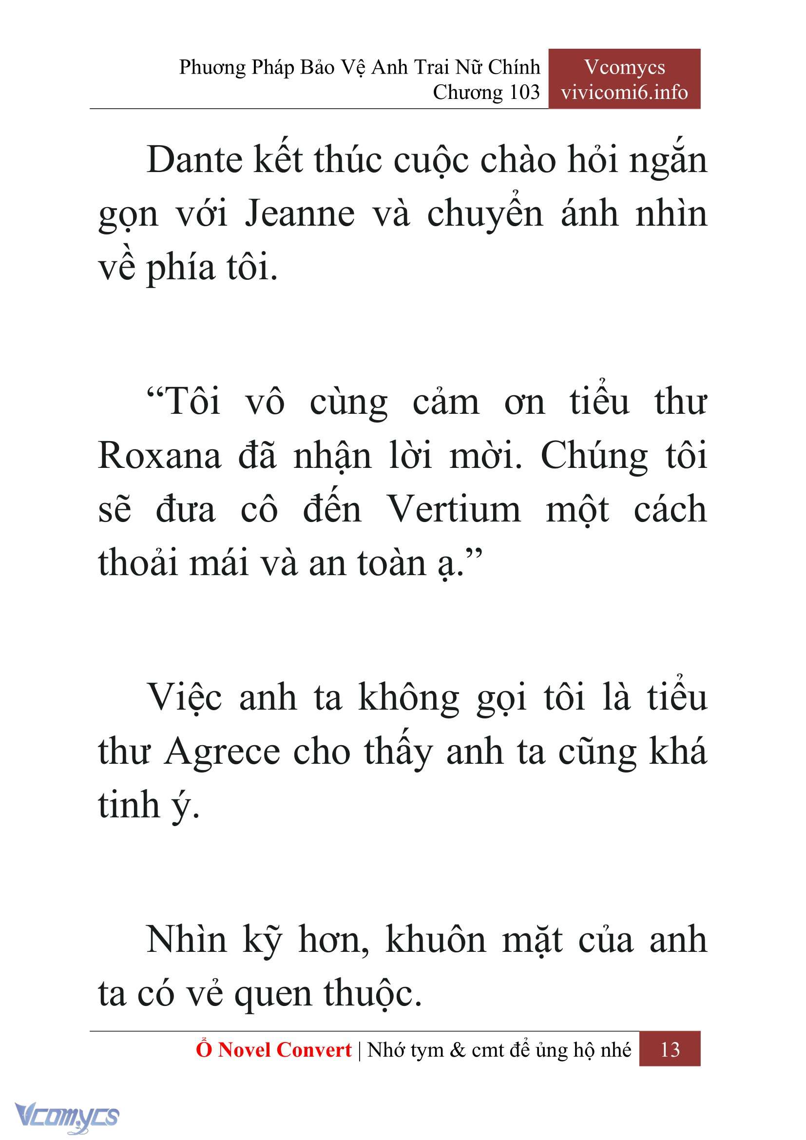 [Novel] Phương Pháp Bảo Vệ Anh Trai Nữ Chính Chap 103 - Trang 2