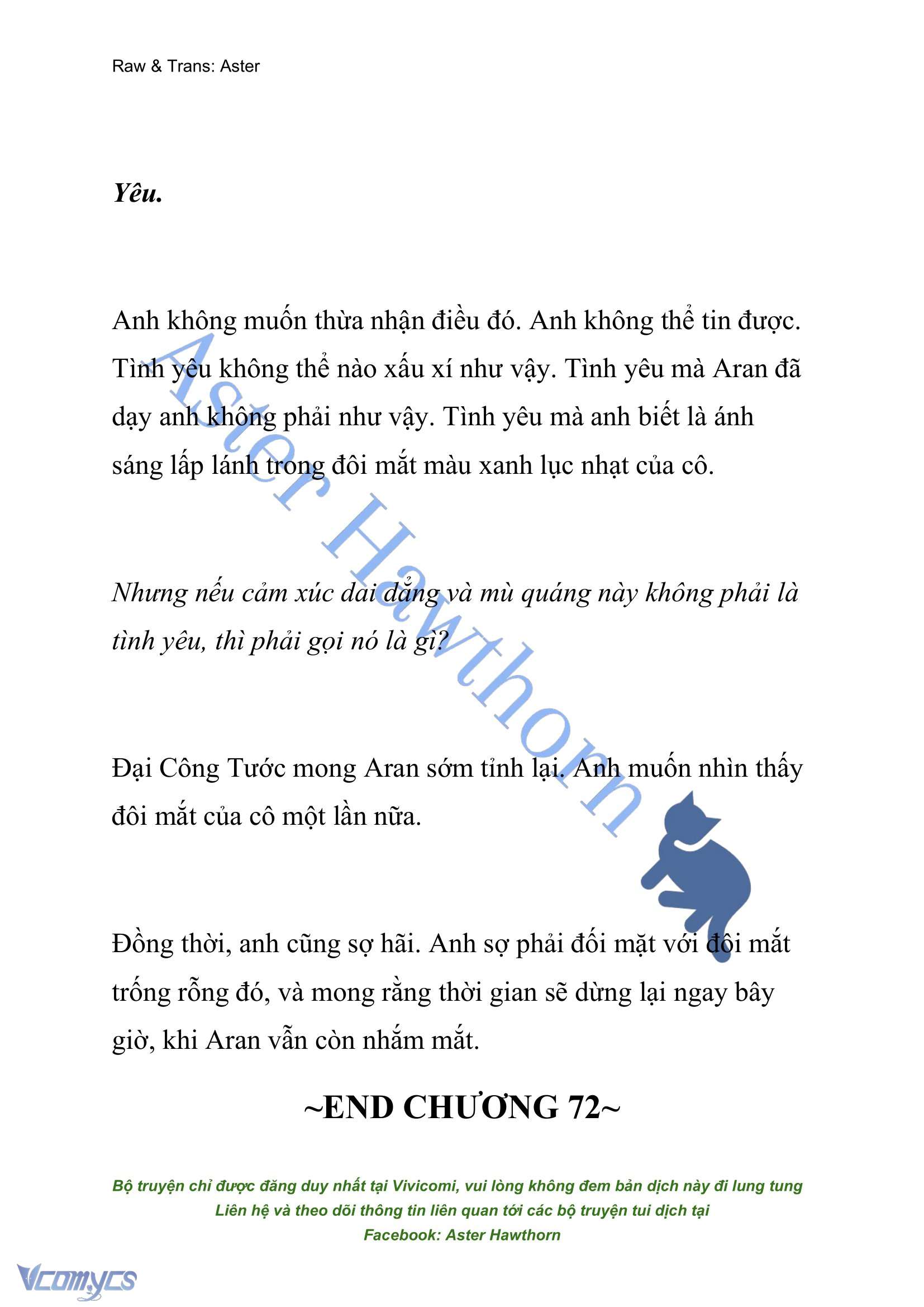 [NOVEL] Đêm Của Bệ Hạ Chap 72 - Next Chap 73