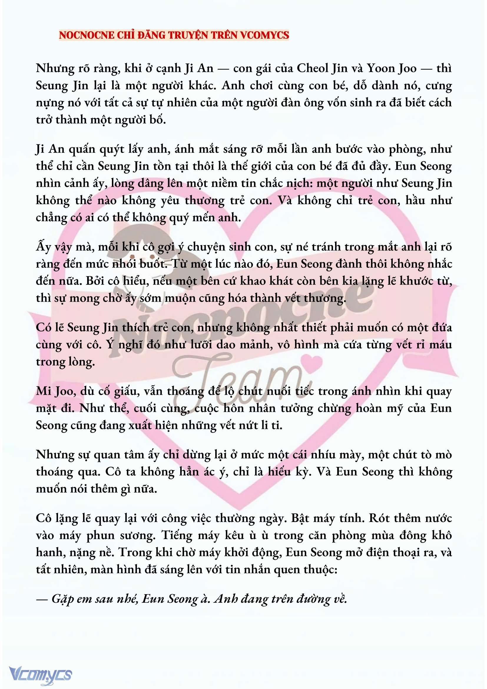 [FULL] [NOVEL] CHÚNG TA KẾT THÚC VÀO MÙA THU Chap 75 - Trang 2