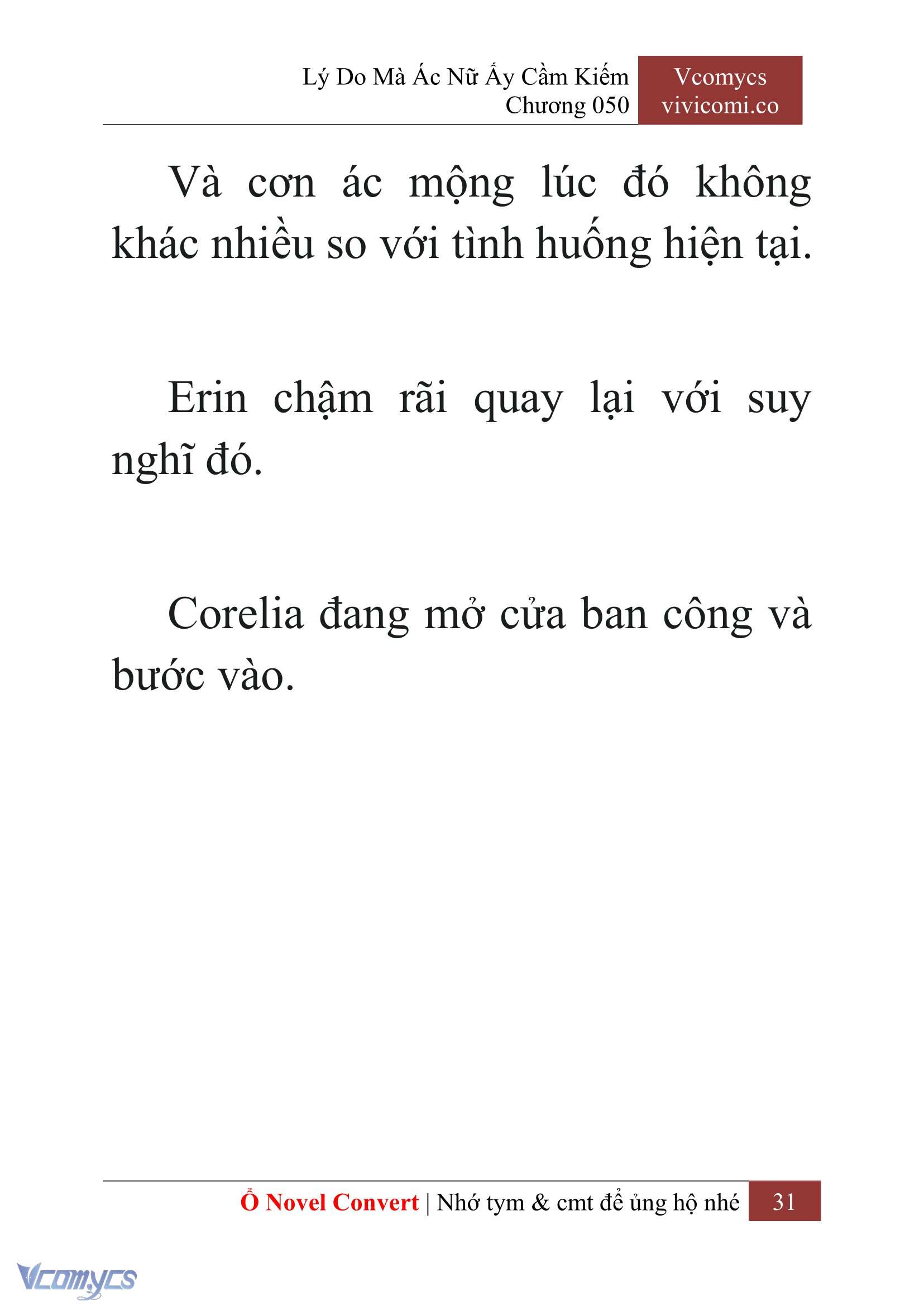 [Novel] Lý Do Mà Ác Nữ Ấy Cầm Kiếm Chap 50 - Next 