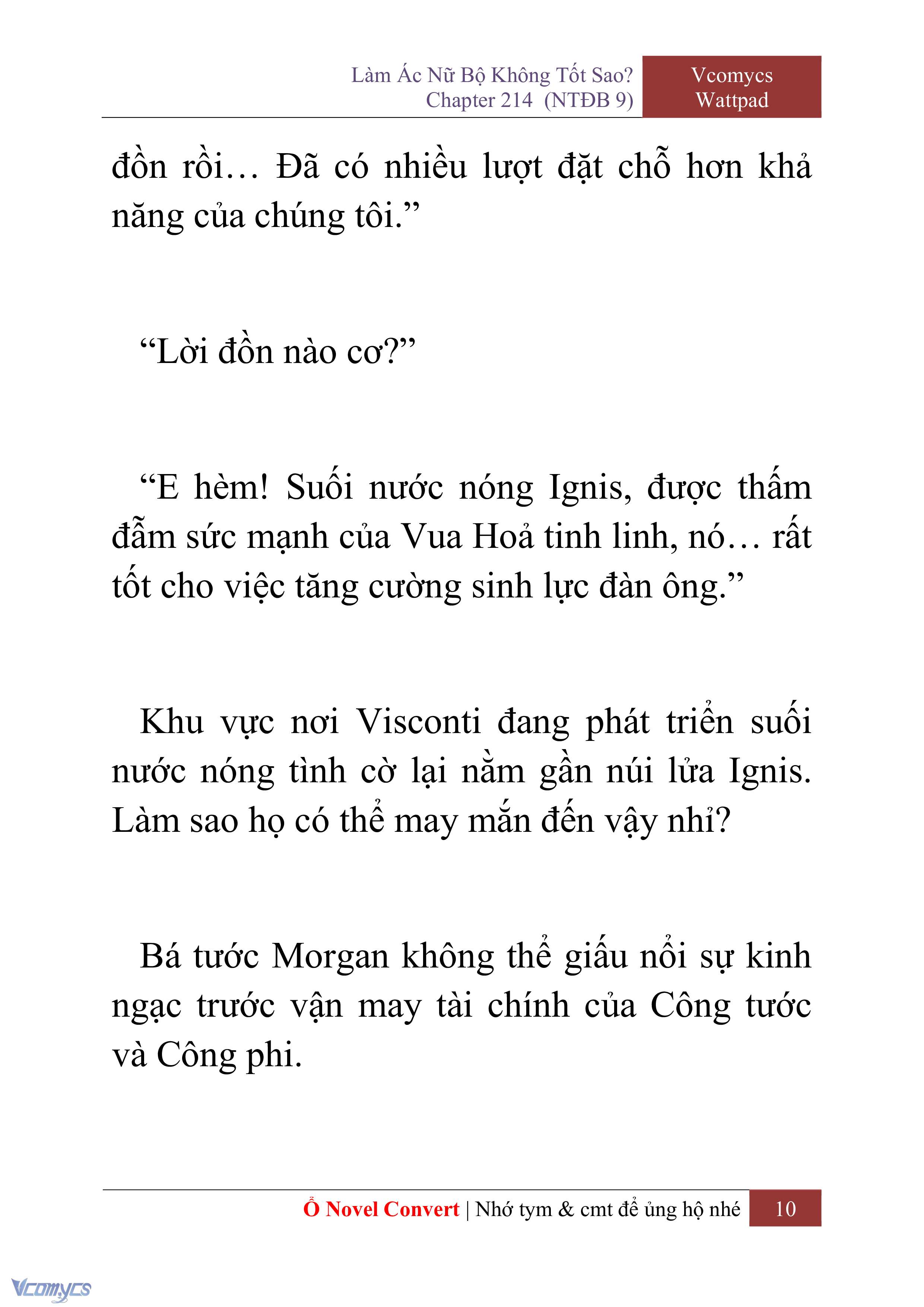 [Novel] Làm Ác Nữ Bộ Không Tốt Sao? Chap 214 - Trang 2