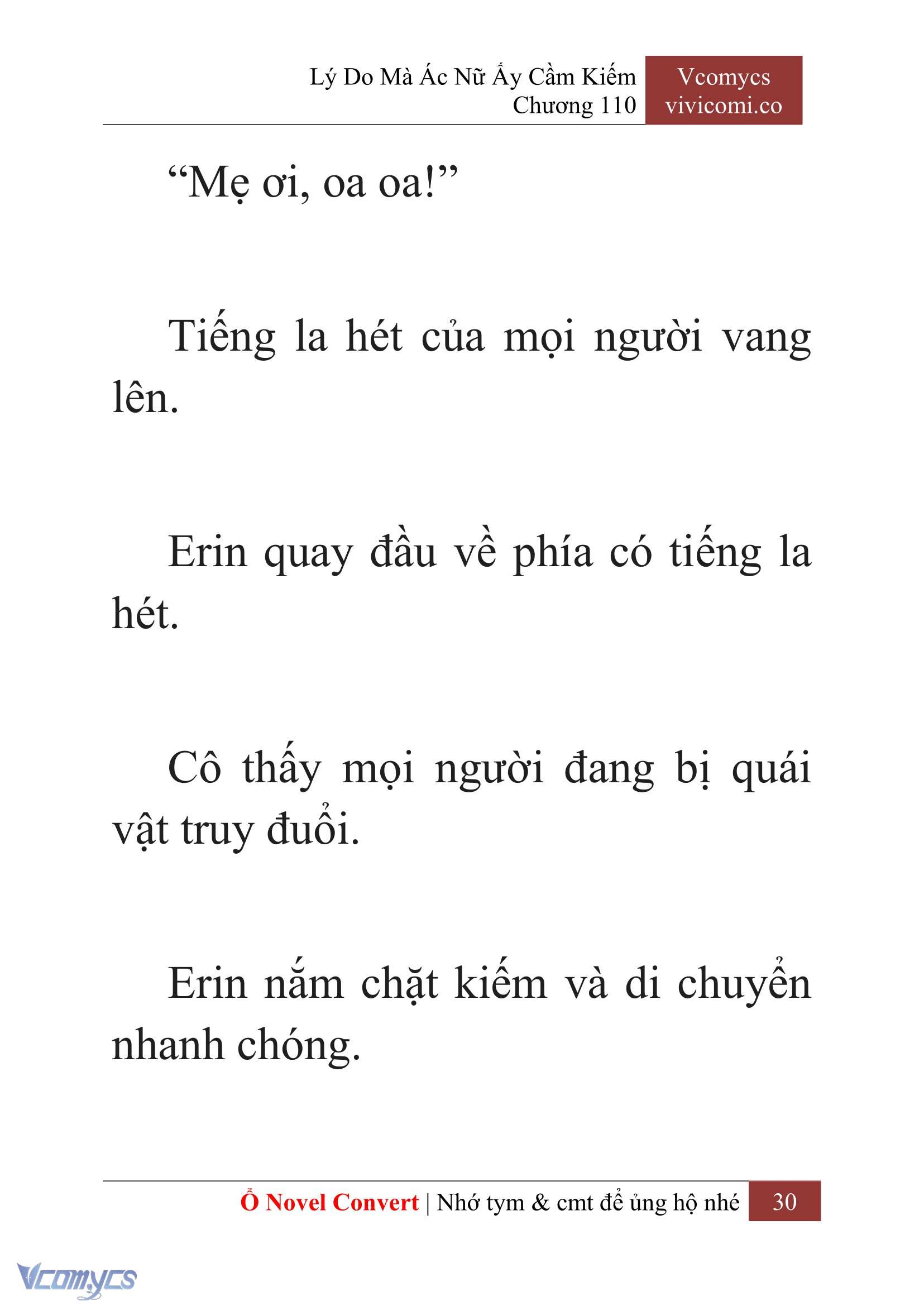 [Novel] Lý Do Mà Ác Nữ Ấy Cầm Kiếm Chap 110 - Next 