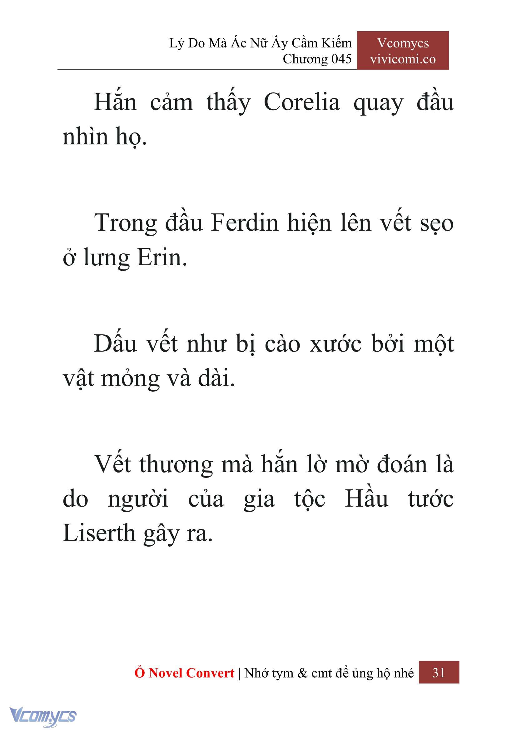[Novel] Lý Do Mà Ác Nữ Ấy Cầm Kiếm Chap 45 - Next 