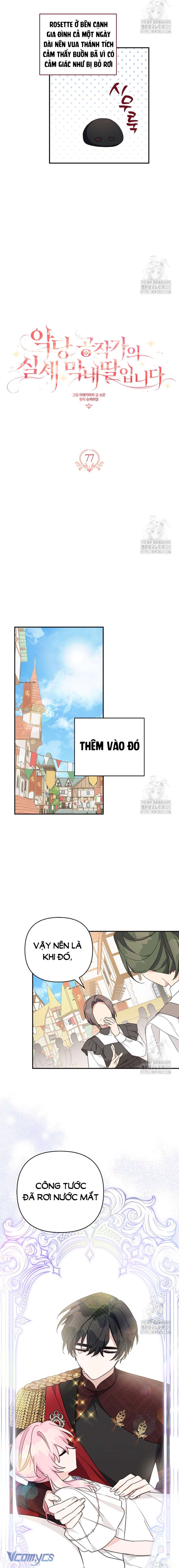 Tôi đã trở thành con gái út của công tước phản diện Chapter 77 - Next Chapter 78