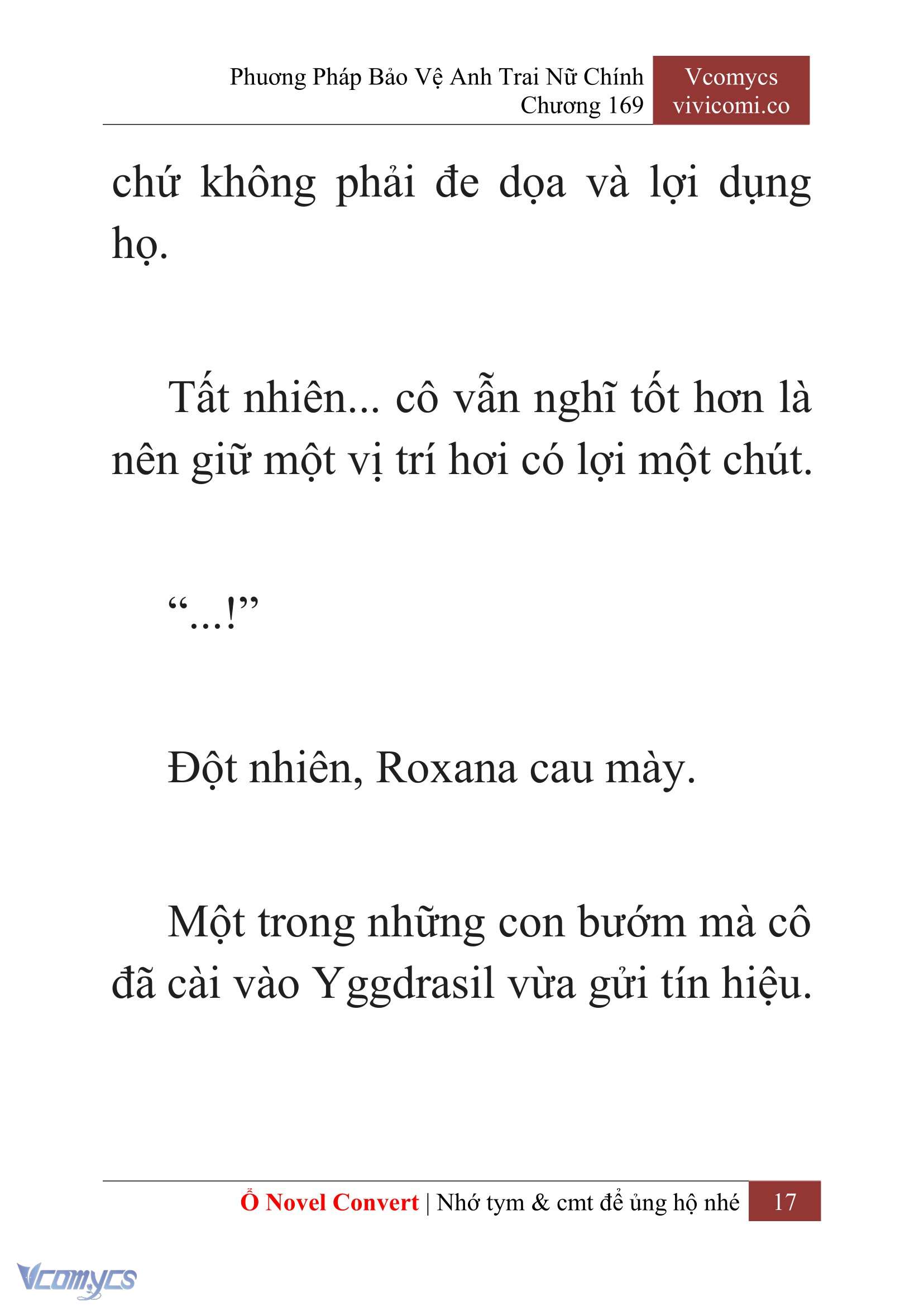 [Novel] Phương Pháp Bảo Vệ Anh Trai Nữ Chính Chap 169 - Trang 2