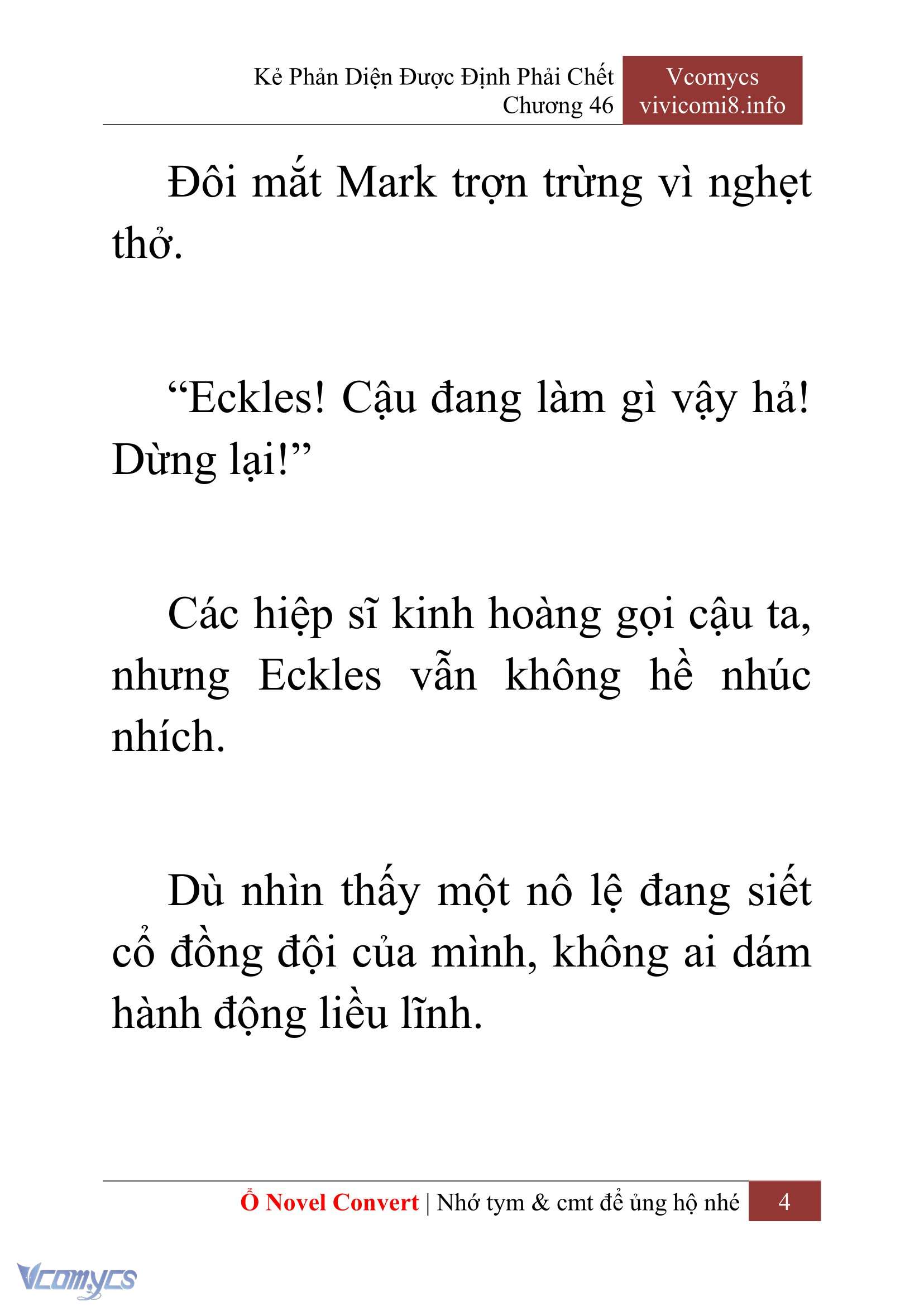 [Novel] Kẻ Phản Diện Được Định Phải Chết Chap 46 - Trang 2