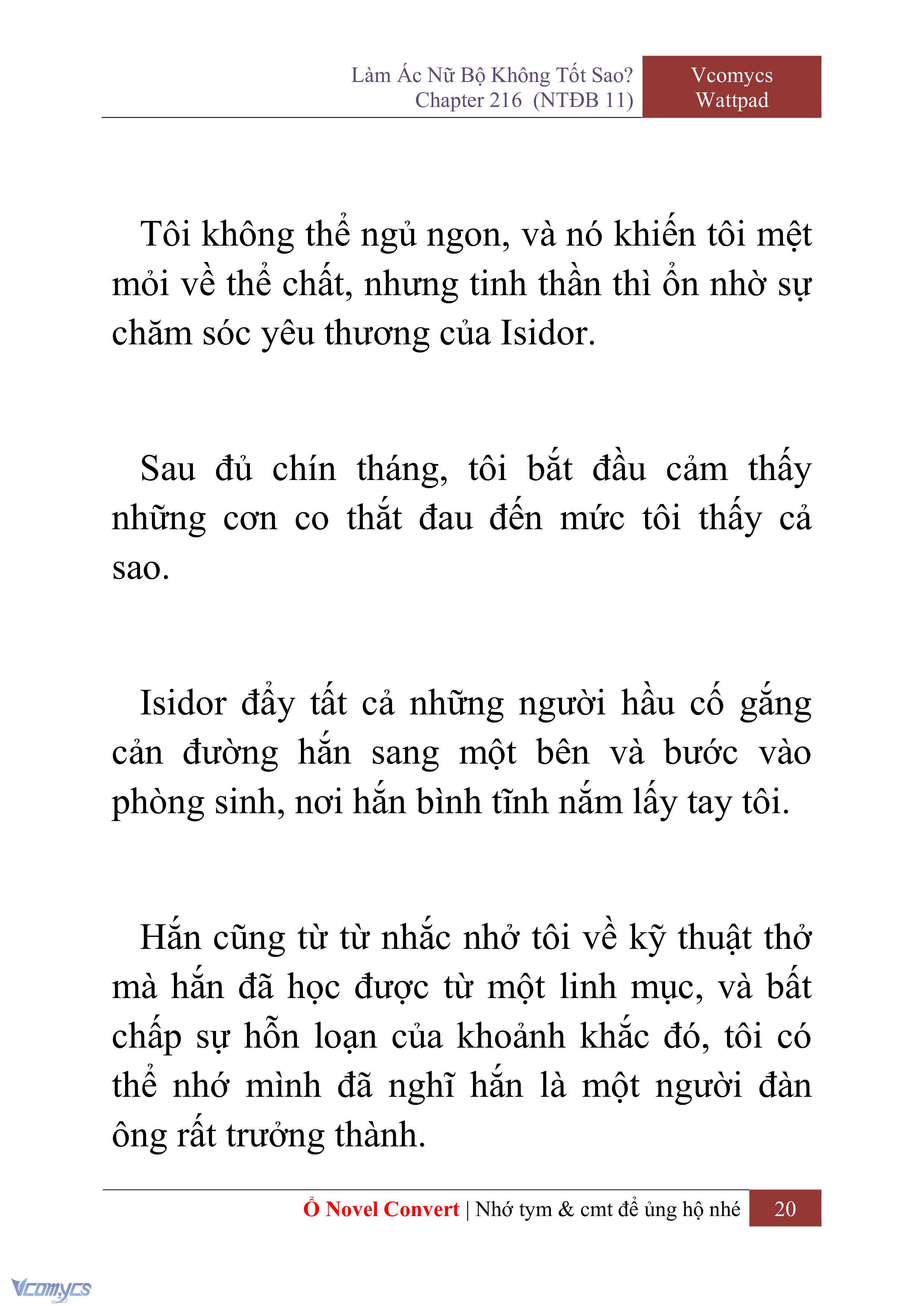 [Novel] Làm Ác Nữ Bộ Không Tốt Sao? Chap 216 - Trang 2