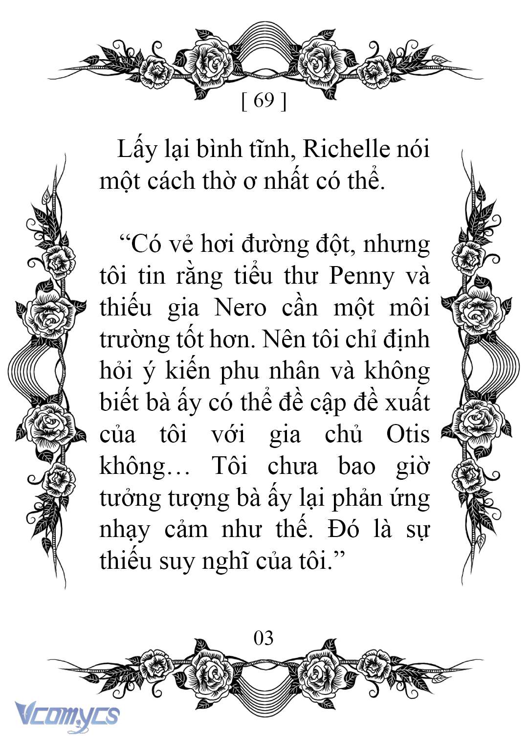 [Novel] Chào Mừng Đến Với Dinh Thự Hoa Hồng Chap 69 - Trang 2