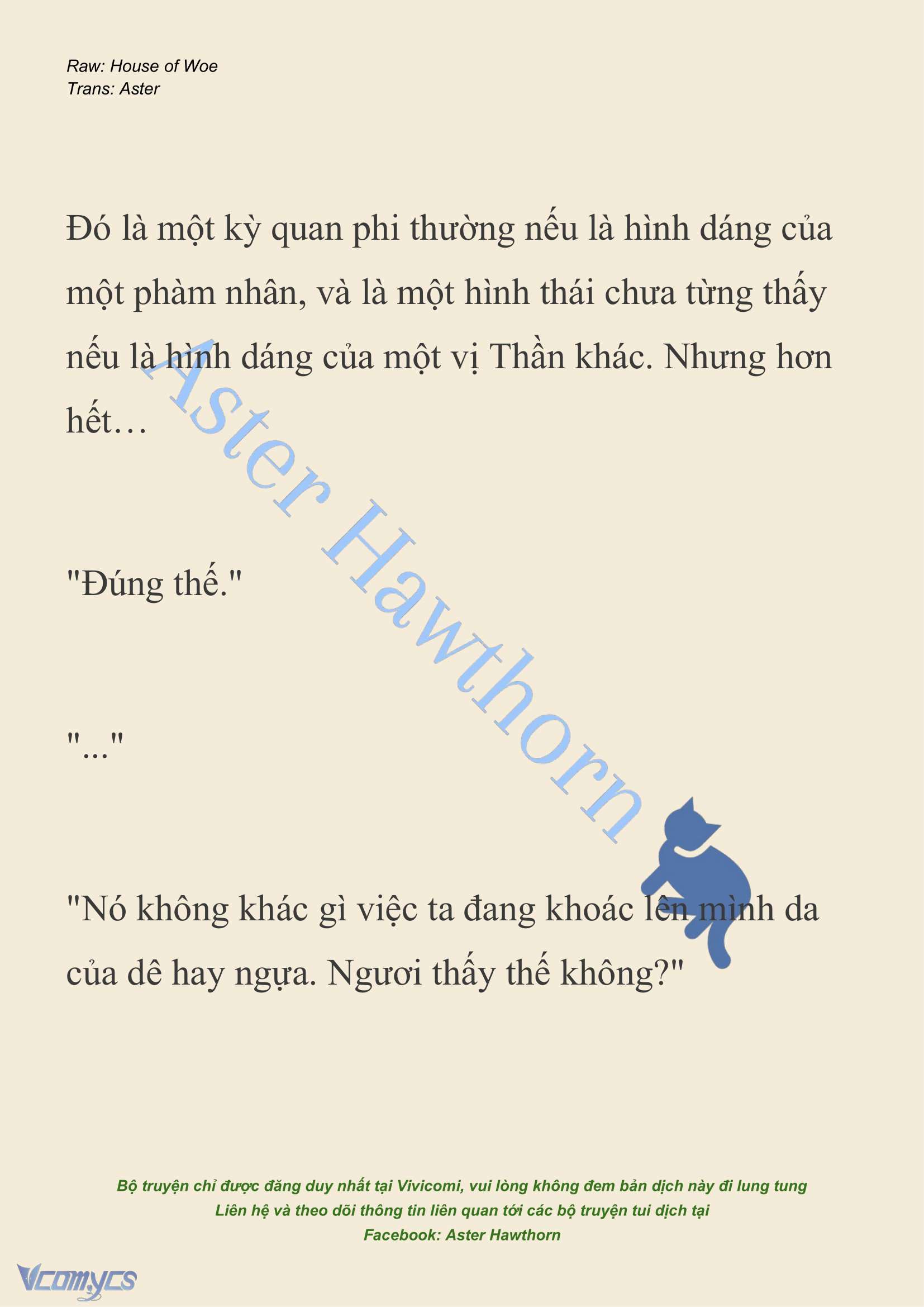 [NOVEL] Dành Cho Các Nữ Thần: Dành cho Psyche Chap 11 - Trang 2