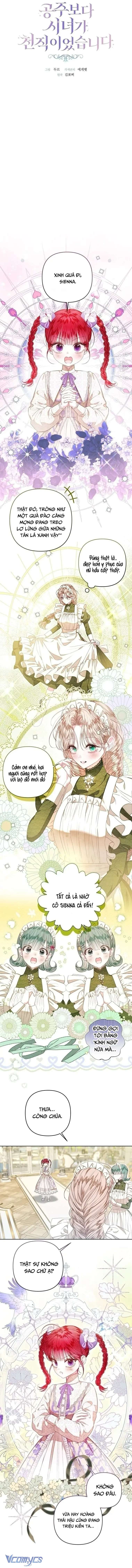Trở Thành Hầu Gái Còn Hơn Làm Công Chúa Chap 33 - Trang 3