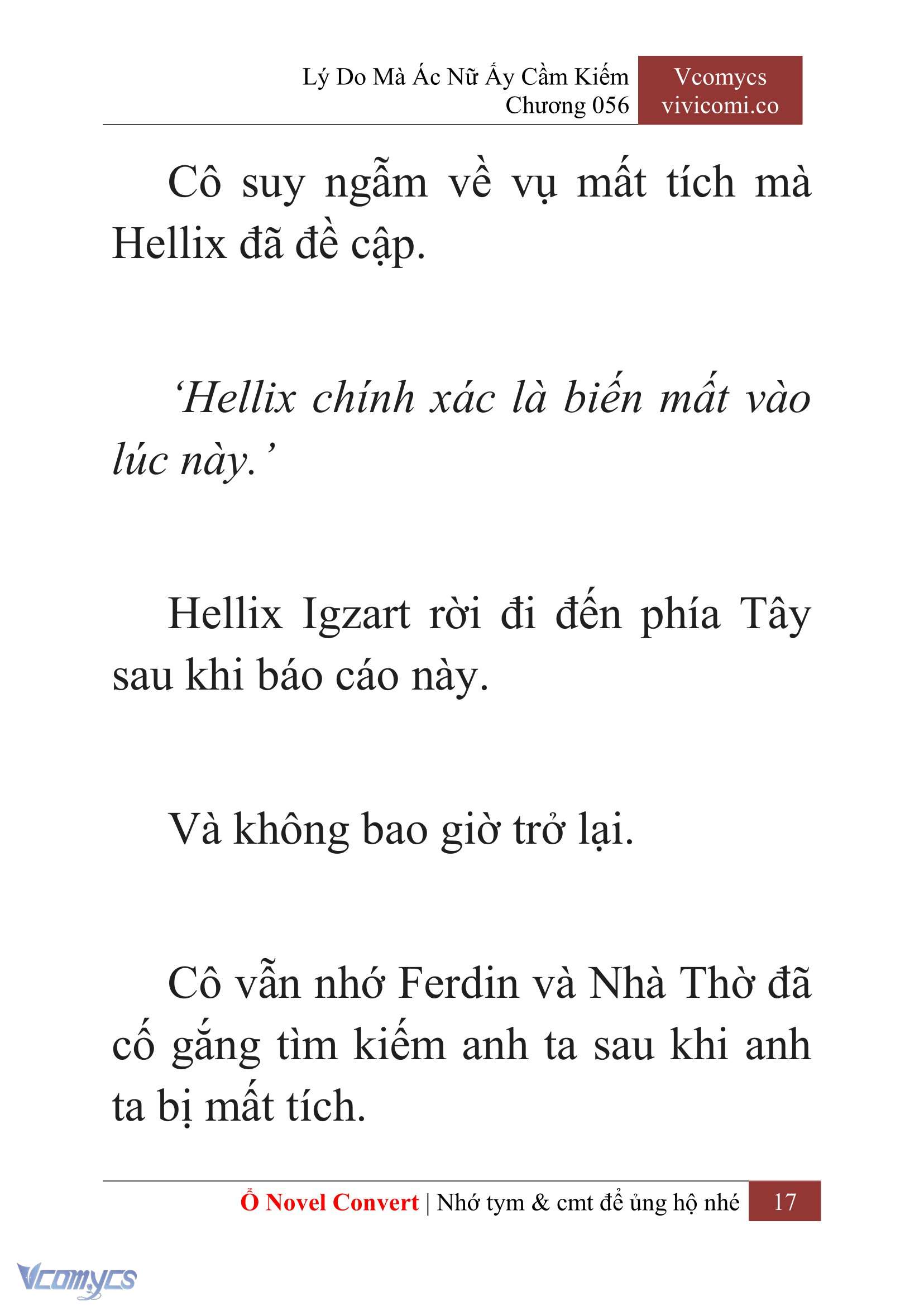 [Novel] Lý Do Mà Ác Nữ Ấy Cầm Kiếm Chap 56 - Trang 2