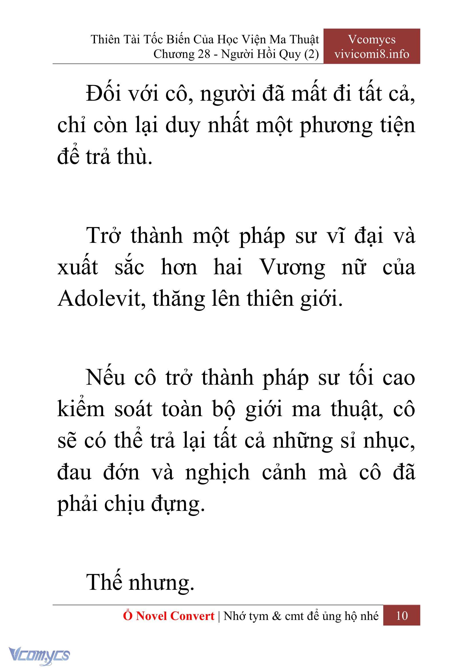 [Novel] Thiên Tài Tốc Biến Của Học Viện Ma Thuật Chap 28 - Trang 2