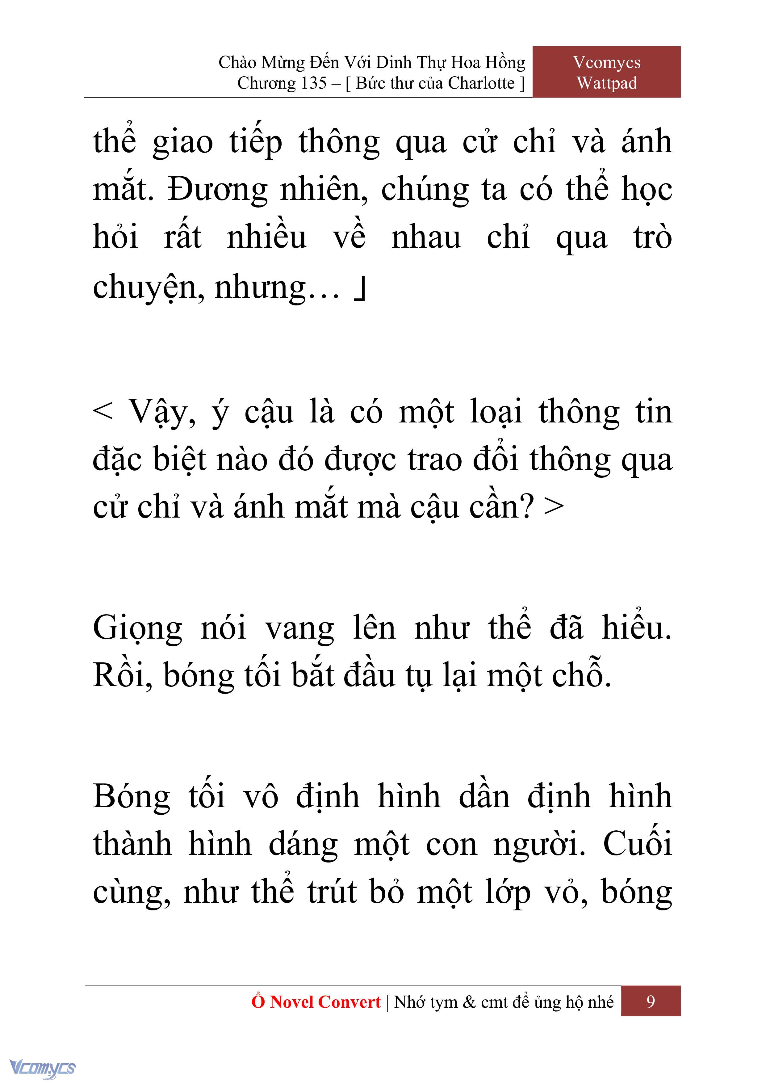 [Novel] Chào Mừng Đến Với Dinh Thự Hoa Hồng Chap 135 - Trang 2