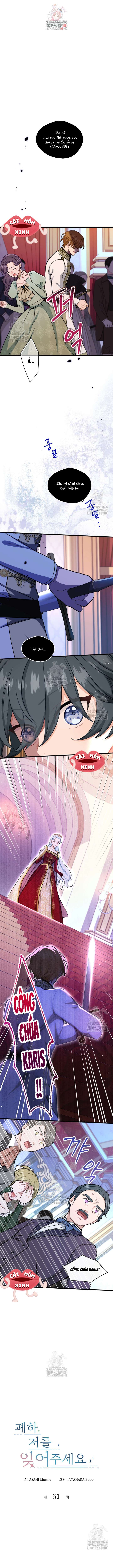 Bệ Hạ, Xin Hãy Quên Tôi Đi Chap 31 - Next Chap 32