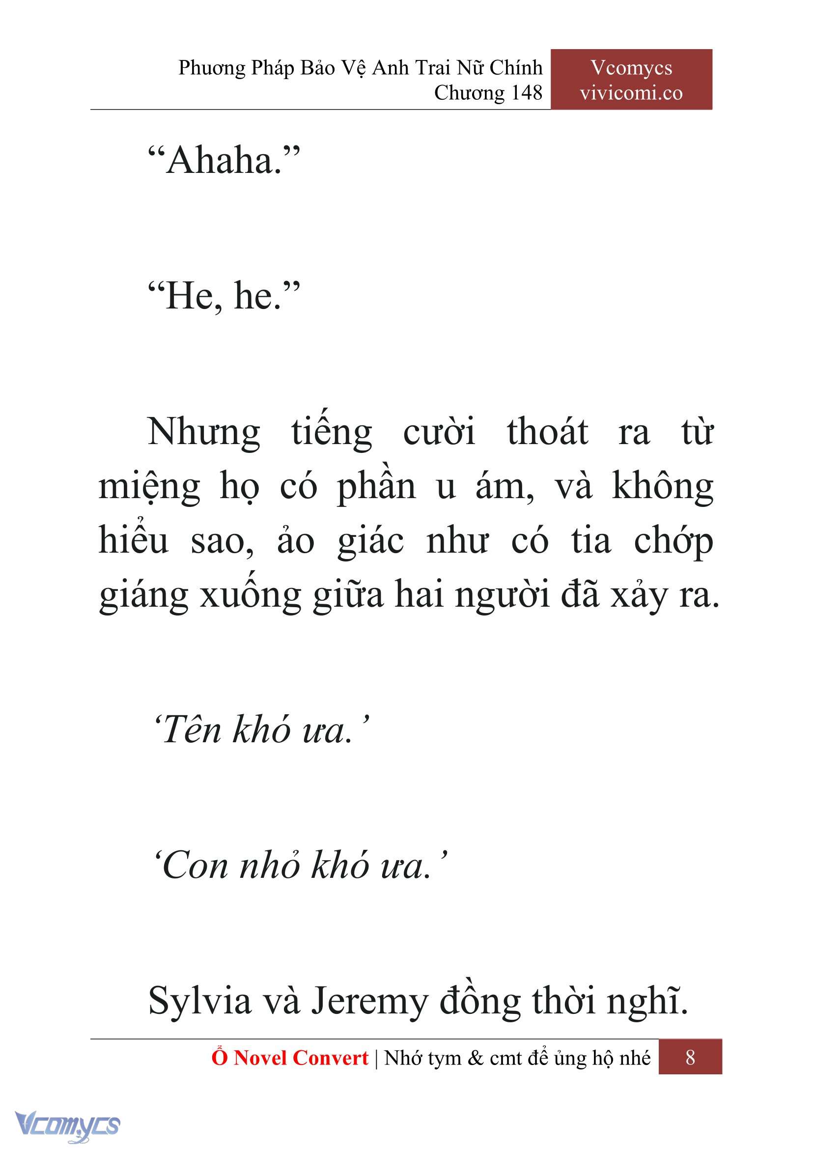[Novel] Phương Pháp Bảo Vệ Anh Trai Nữ Chính Chap 148 - Next Chap 149