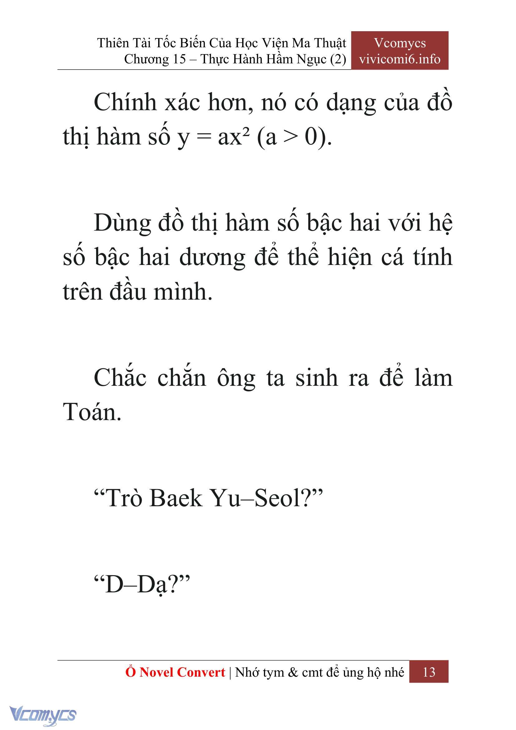 [Novel] Thiên Tài Tốc Biến Của Học Viện Ma Thuật Chap 15 - Trang 2