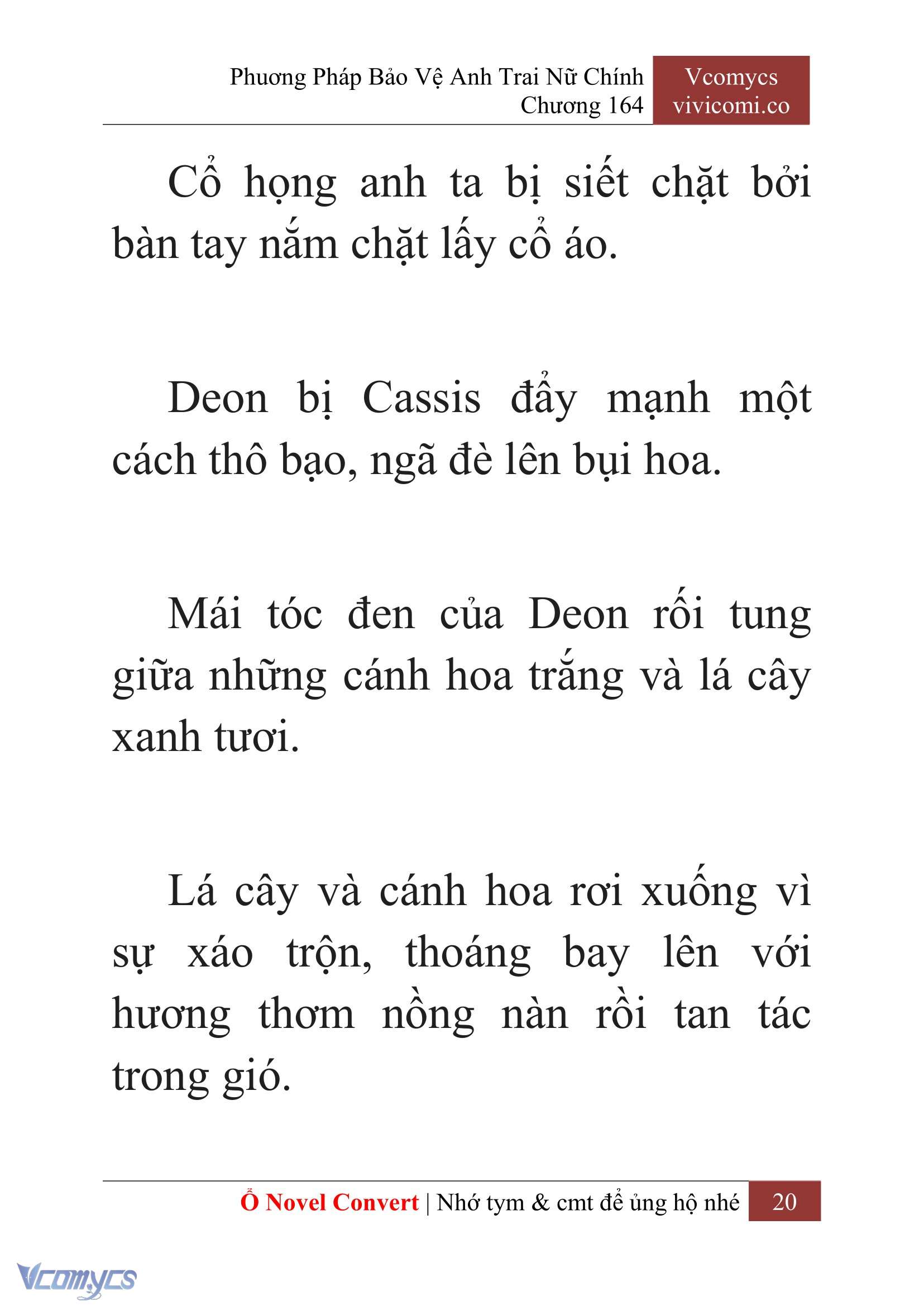 [Novel] Phương Pháp Bảo Vệ Anh Trai Nữ Chính Chap 164 - Trang 2