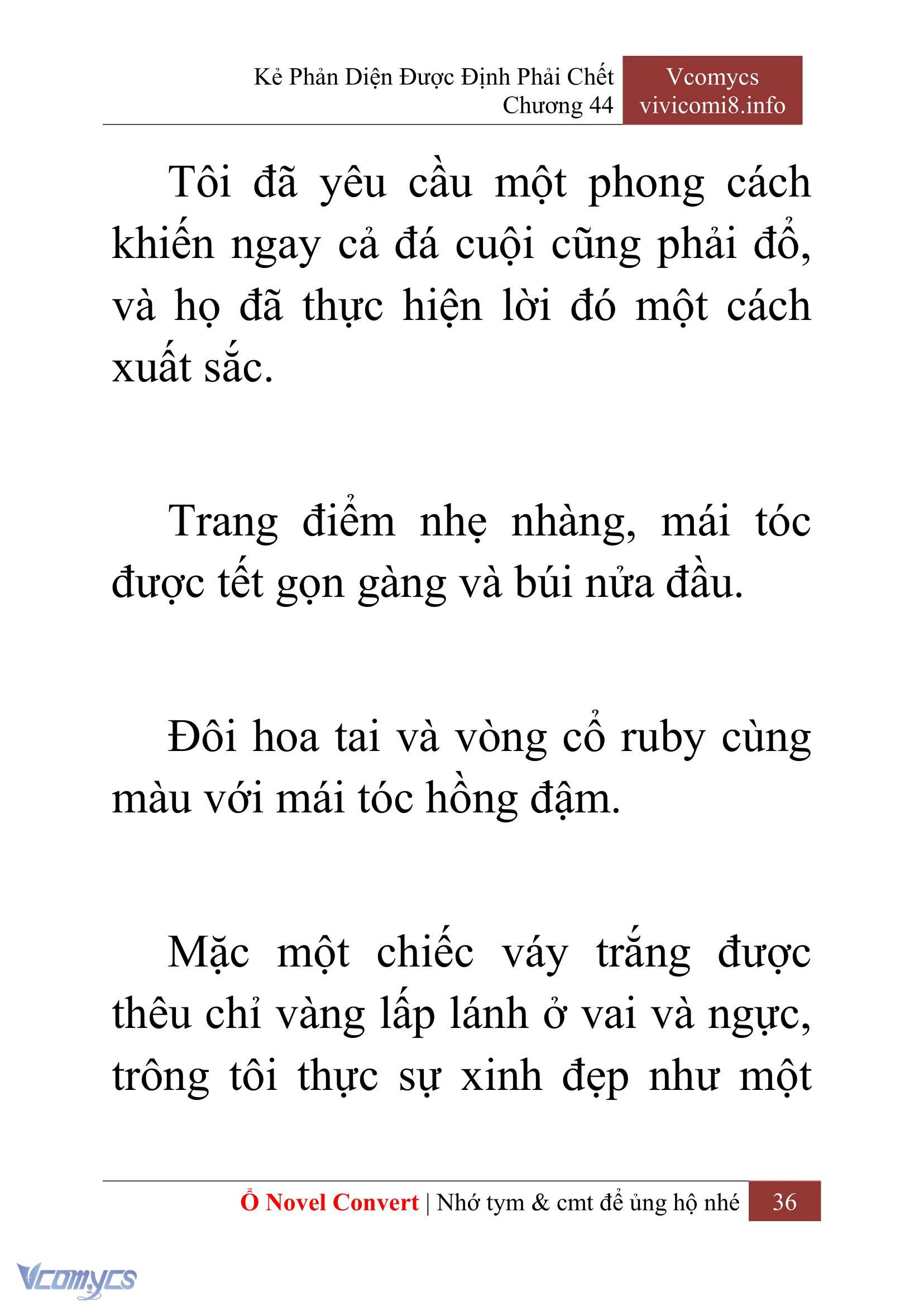 [Novel] Kẻ Phản Diện Được Định Phải Chết Chap 44 - Trang 2