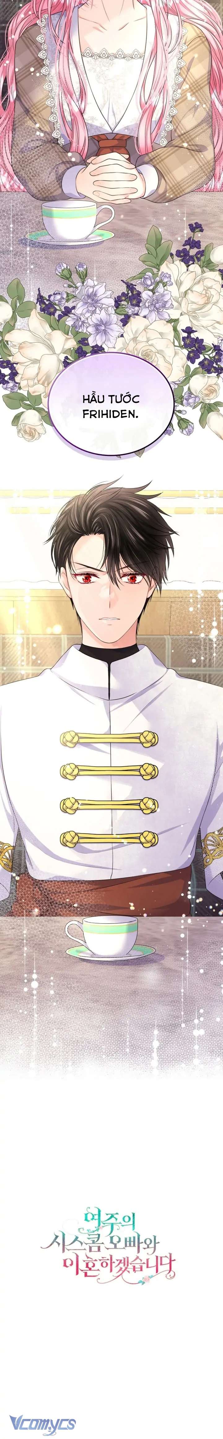 Tôi sẽ ly hôn với anh trai nữ chính Chap 13 - Trang 2