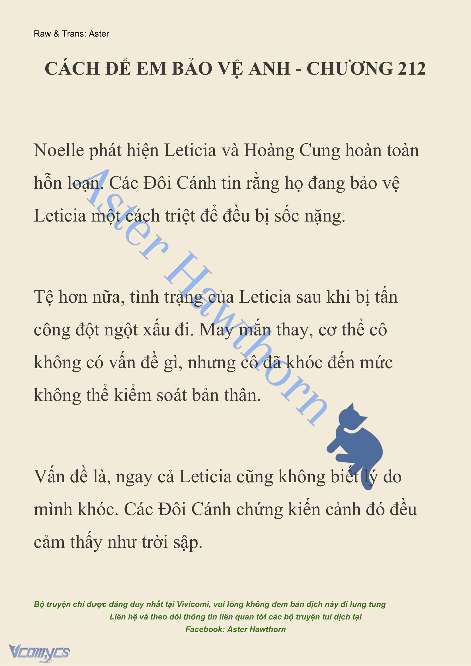 [NOVEL] Cách Để Em Bảo Vệ Anh Chap 212 - Trang 2