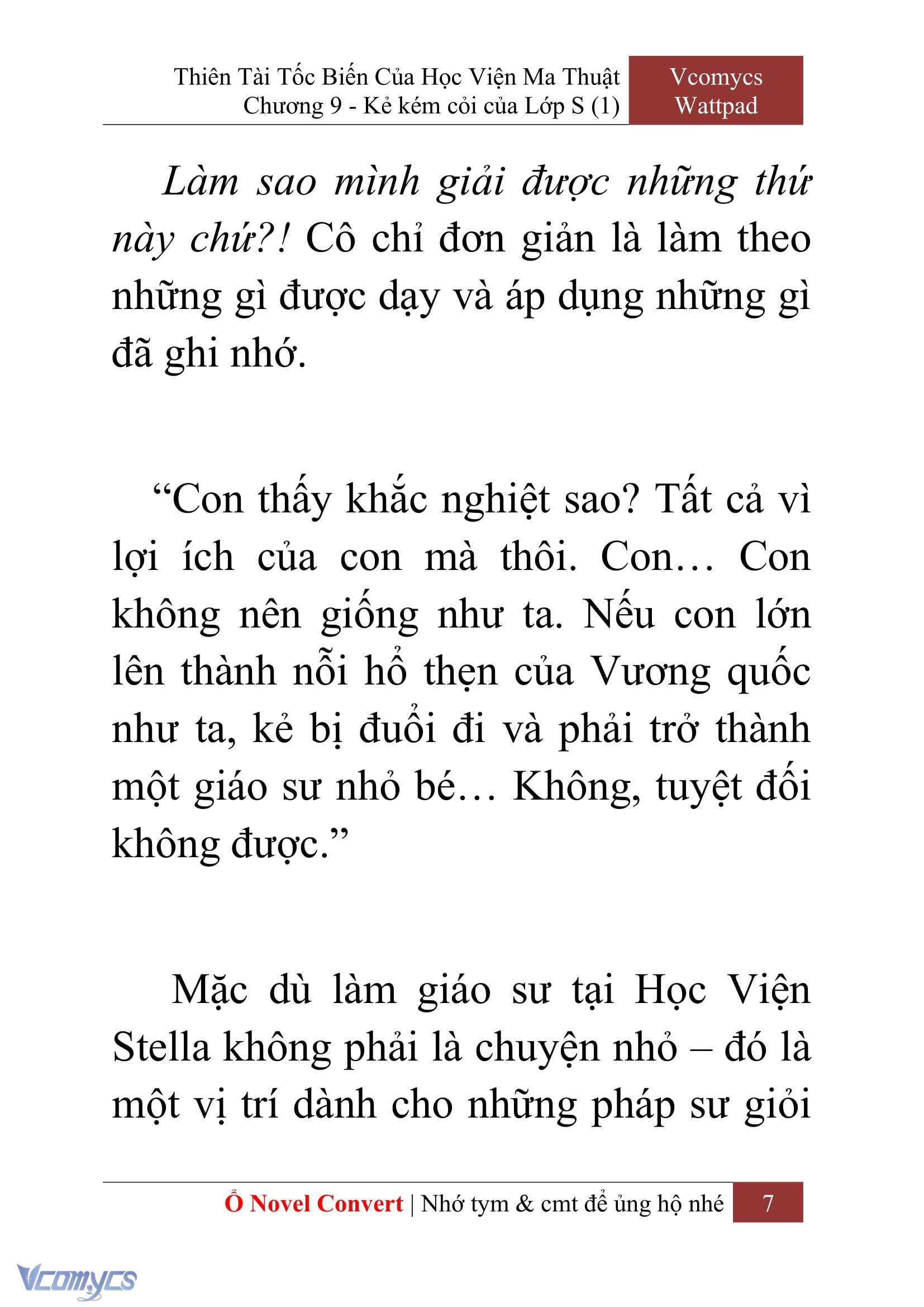 [Novel] Thiên Tài Tốc Biến Của Học Viện Ma Thuật Chap 9 - Trang 2