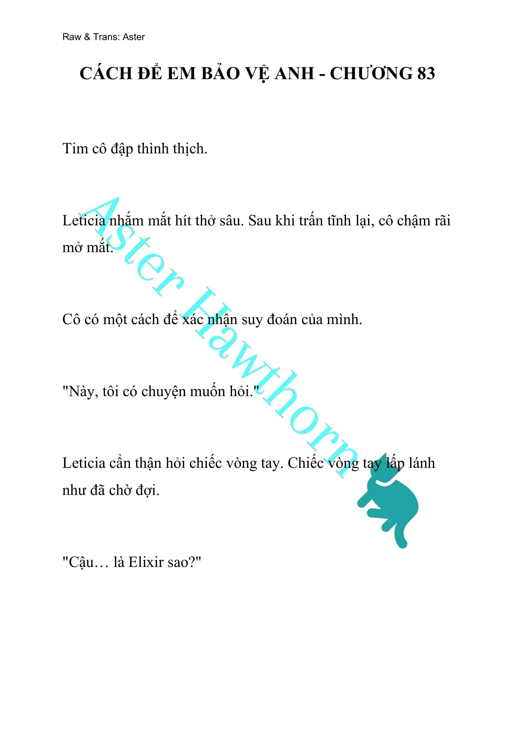 [NOVEL] Cách Để Em Bảo Vệ Anh Chap 83 - Trang 2