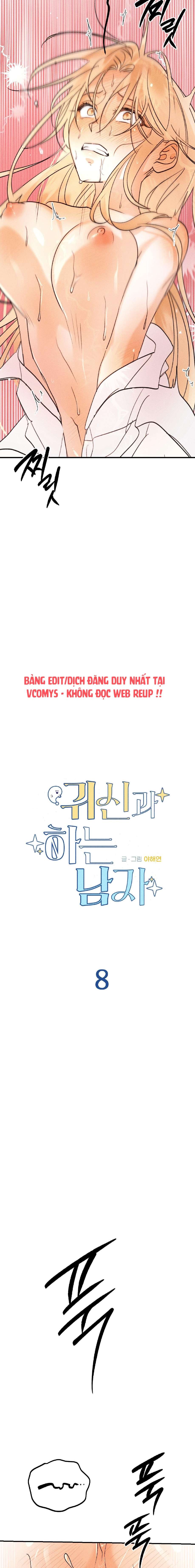 [ 18+ KHÔNG CHE ] Người Đàn Ông Được Quỷ Theo Đuổi Chap 8 - Next Chap 9