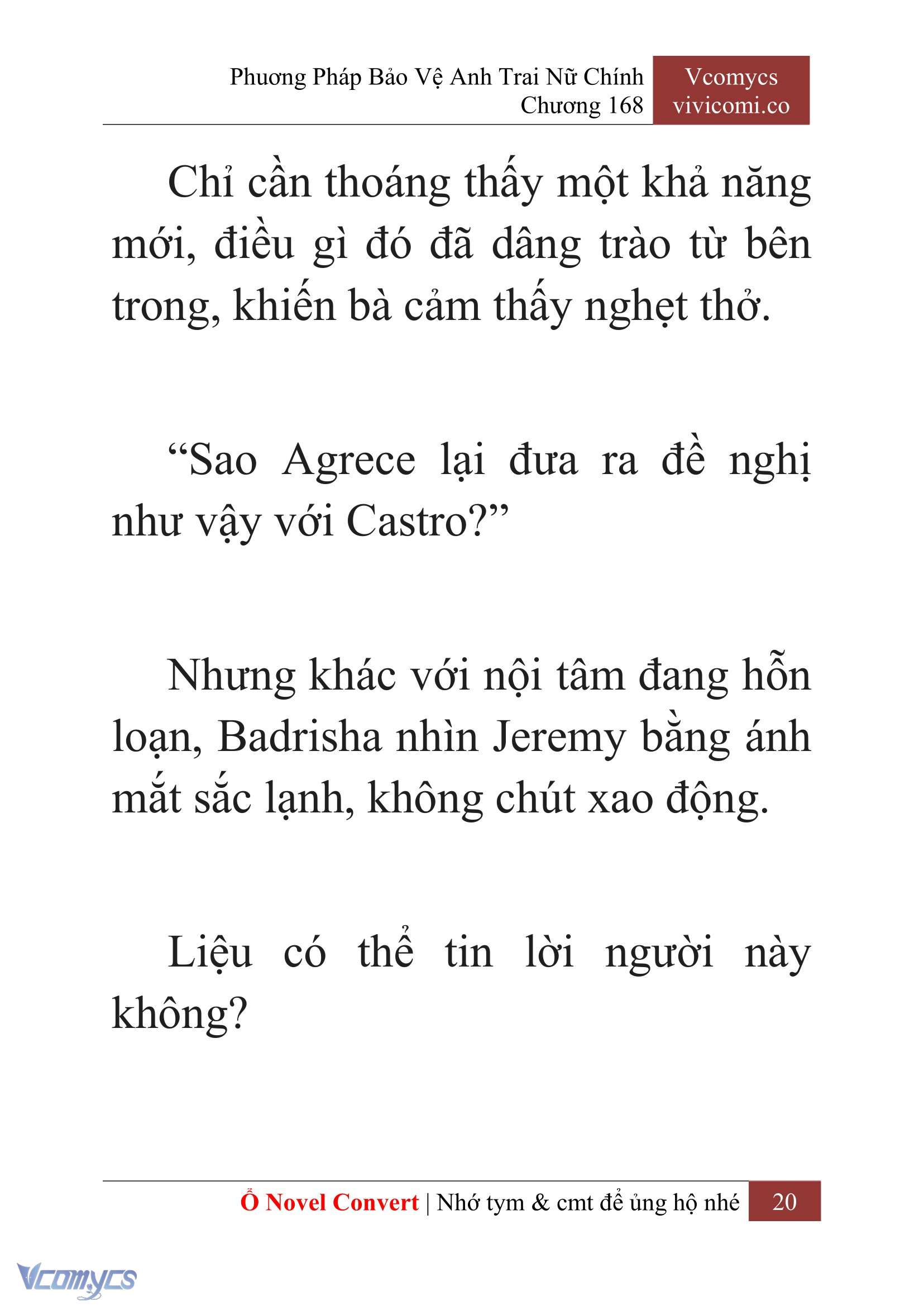[Novel] Phương Pháp Bảo Vệ Anh Trai Nữ Chính Chap 168 - Trang 2