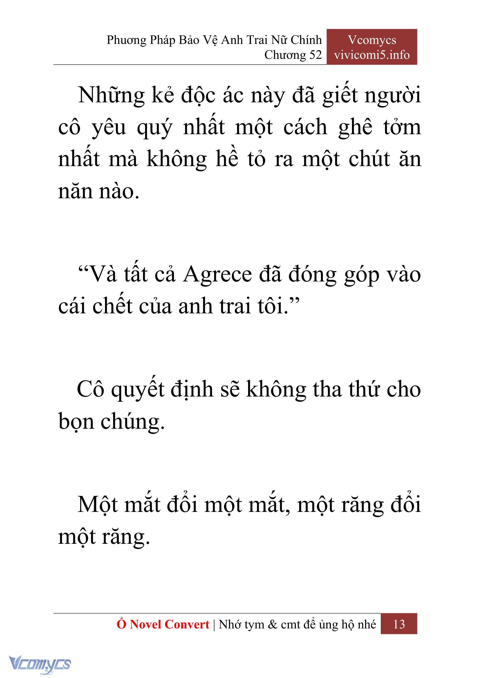 [Novel] Phương Pháp Bảo Vệ Anh Trai Nữ Chính Chap 52 - Trang 2