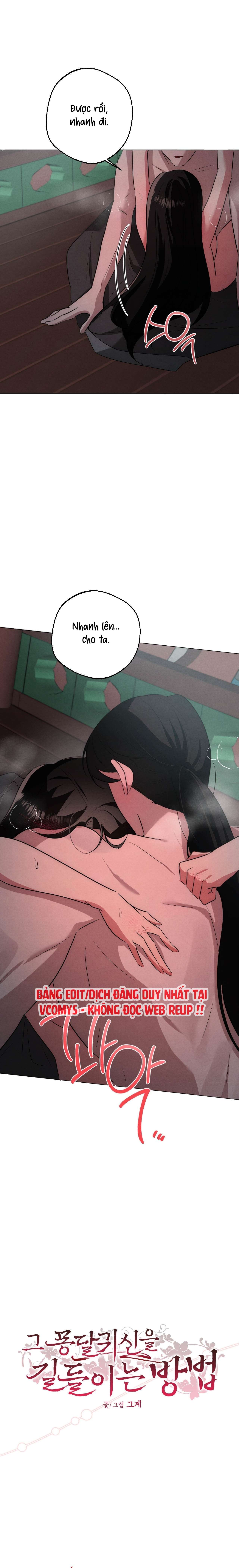 [ 18+ KHÔNG CHE ] Cách thuần phục hồn ma Mongdal Chap 22 - Next 