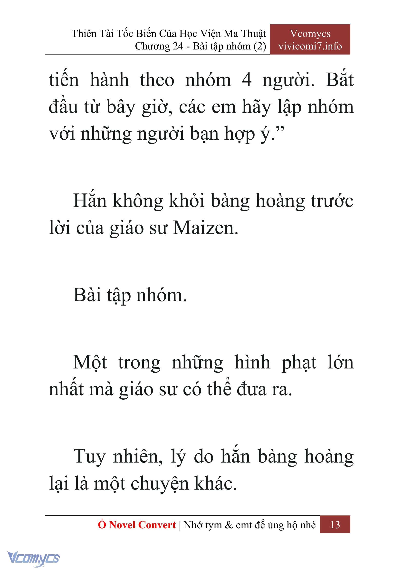 [Novel] Thiên Tài Tốc Biến Của Học Viện Ma Thuật Chap 24 - Trang 2